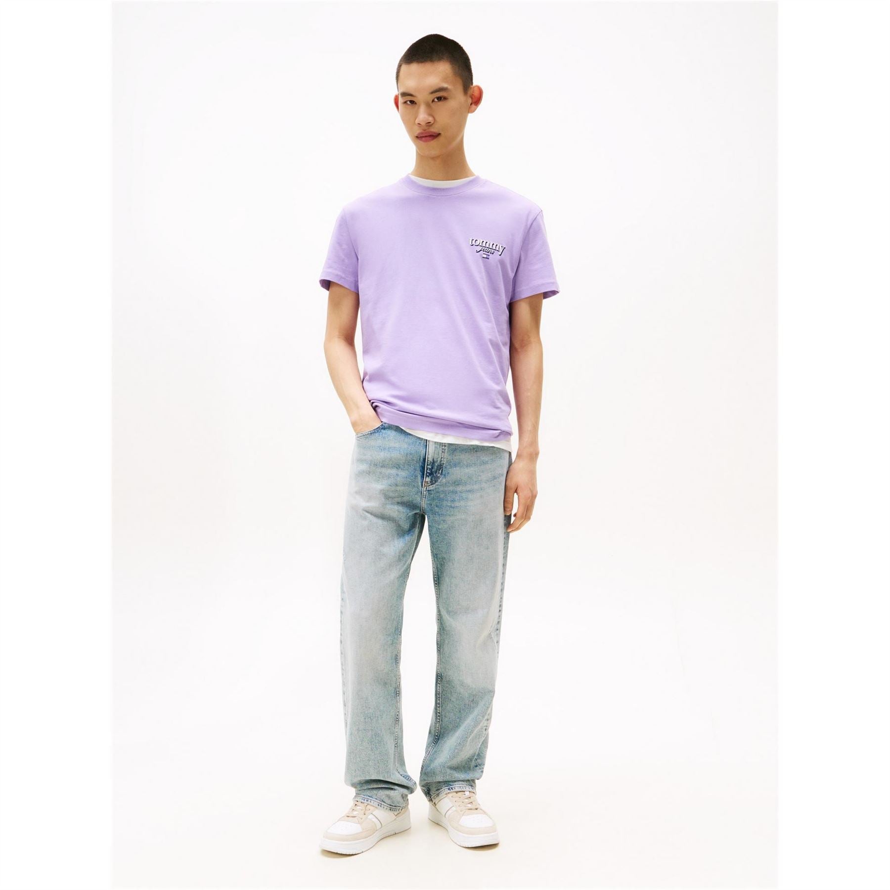 Tommy Jeans Flag Logo T-Shirt