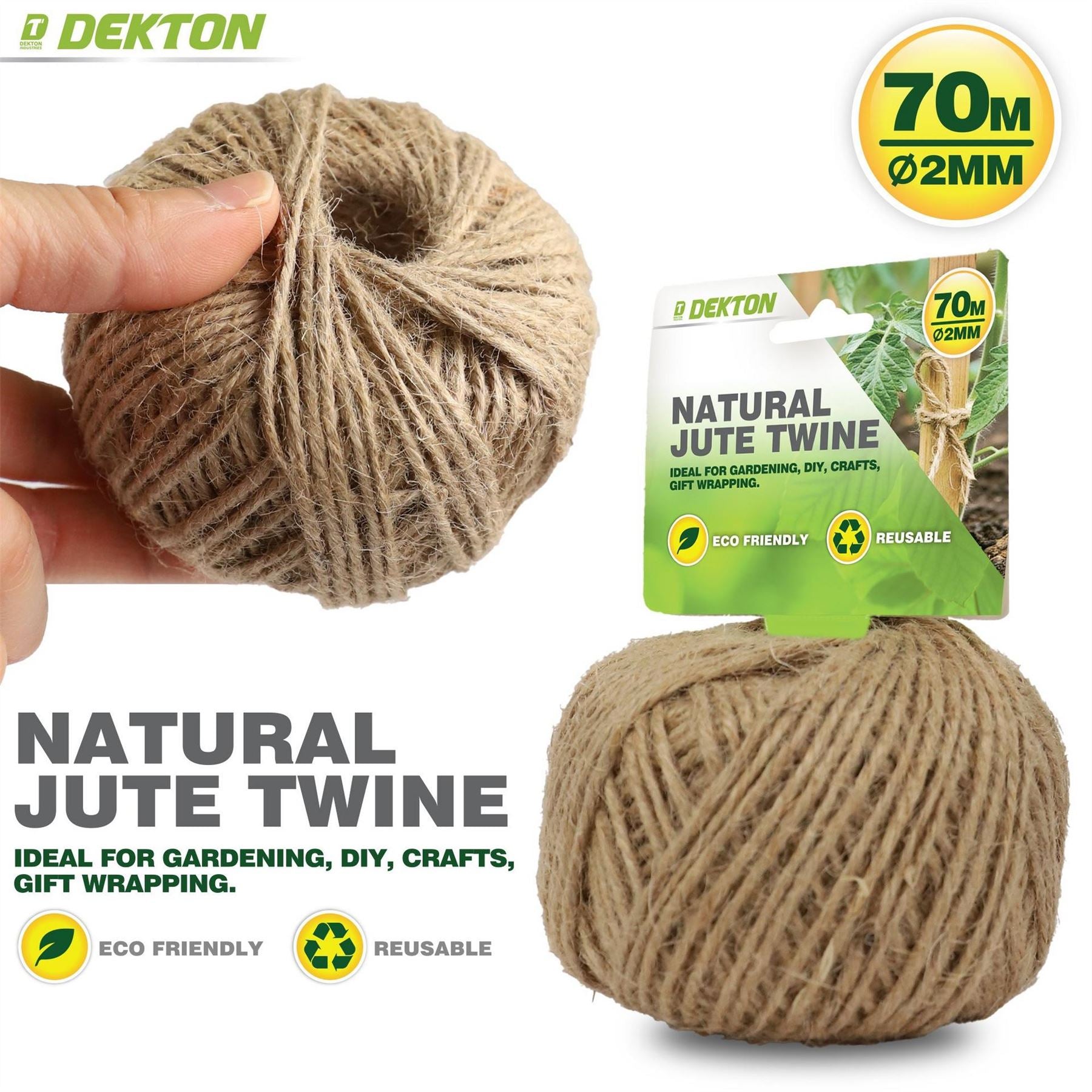 Dekton Natural Jute Twine