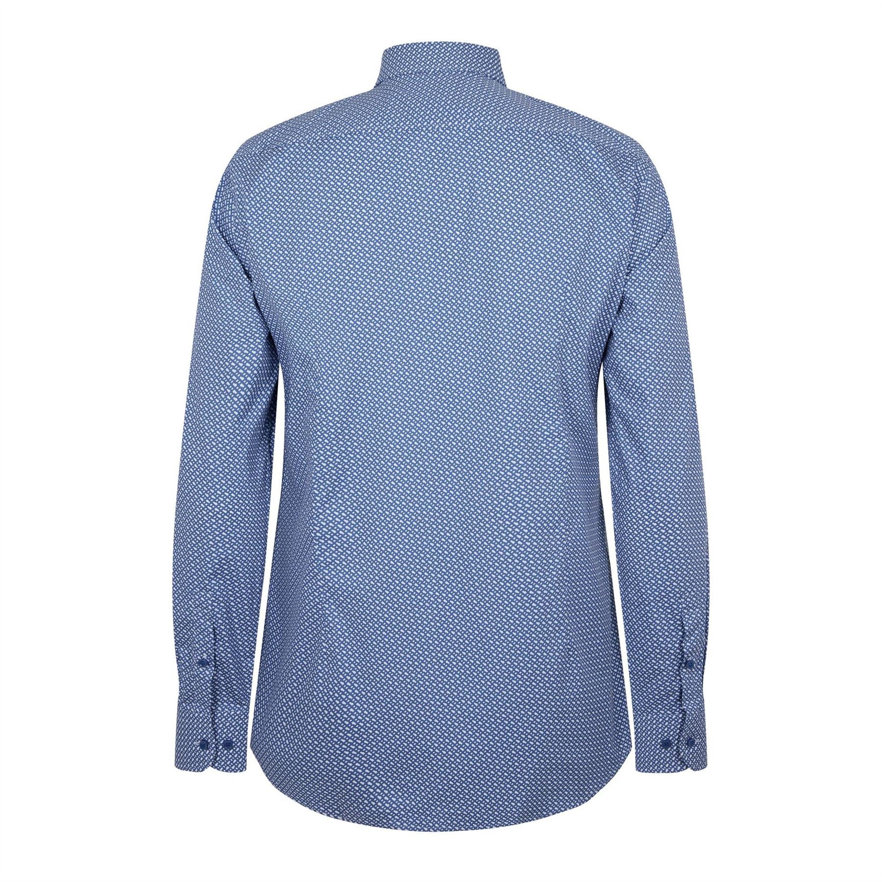 Boss Hbb Hhank Long Sleeve Plain Shirt
