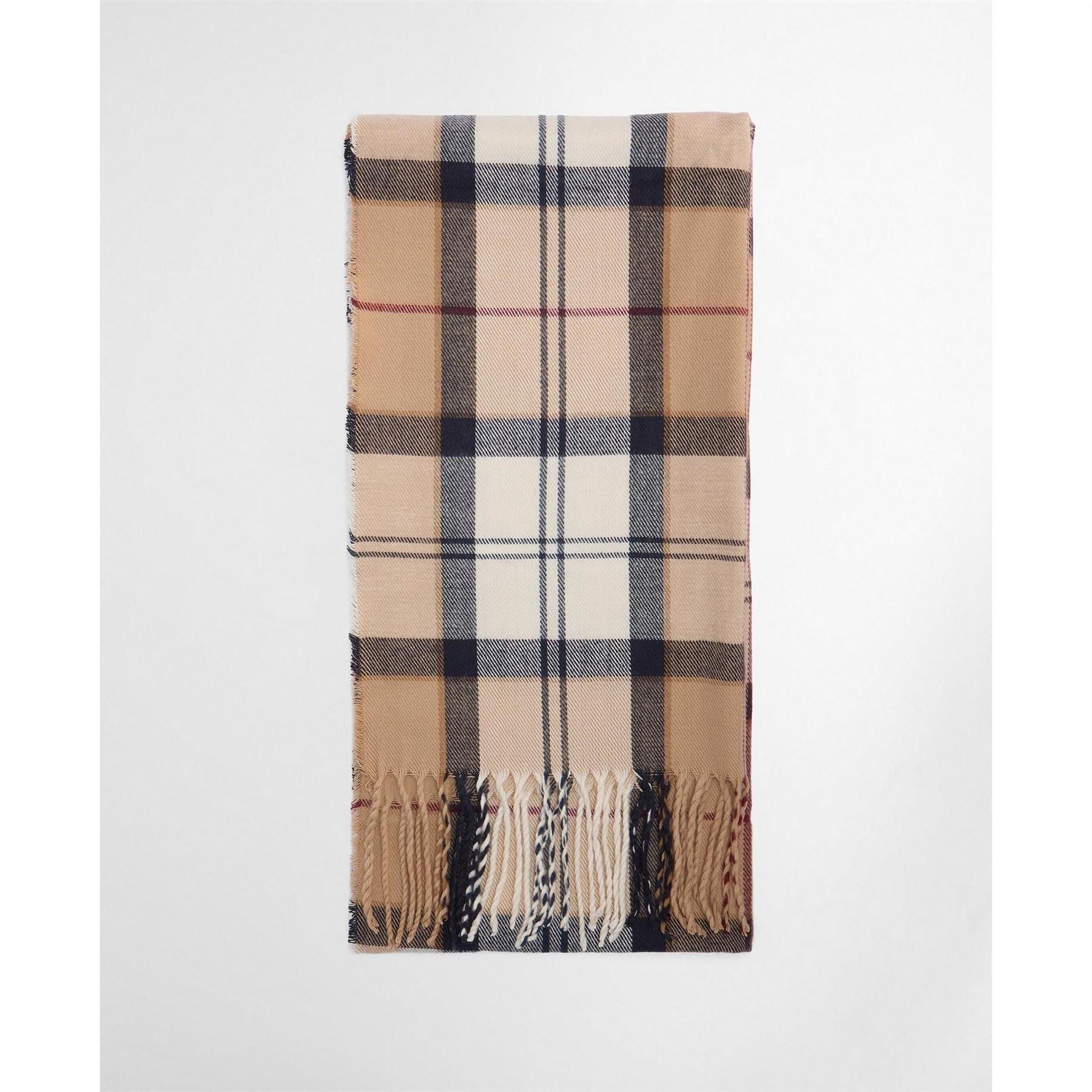 Barbour Beanie  And  Hailes Scarf Gift Set
