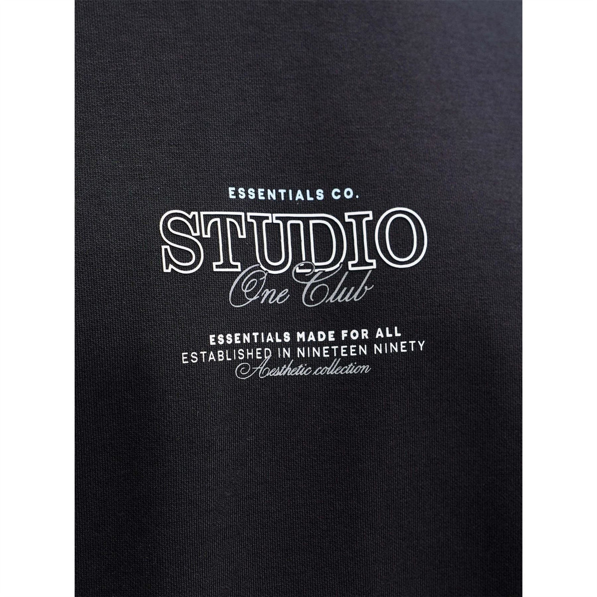 Jack and Jones Jjebarron Studio Cotton Oversized Fit T-Shirt
