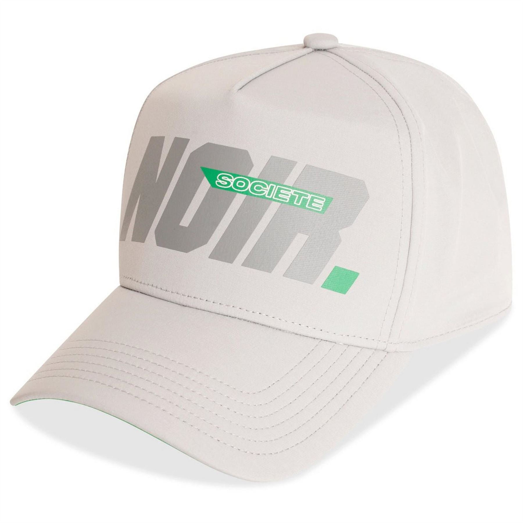 Societe Noir Reflective Lettering Trucker Cap