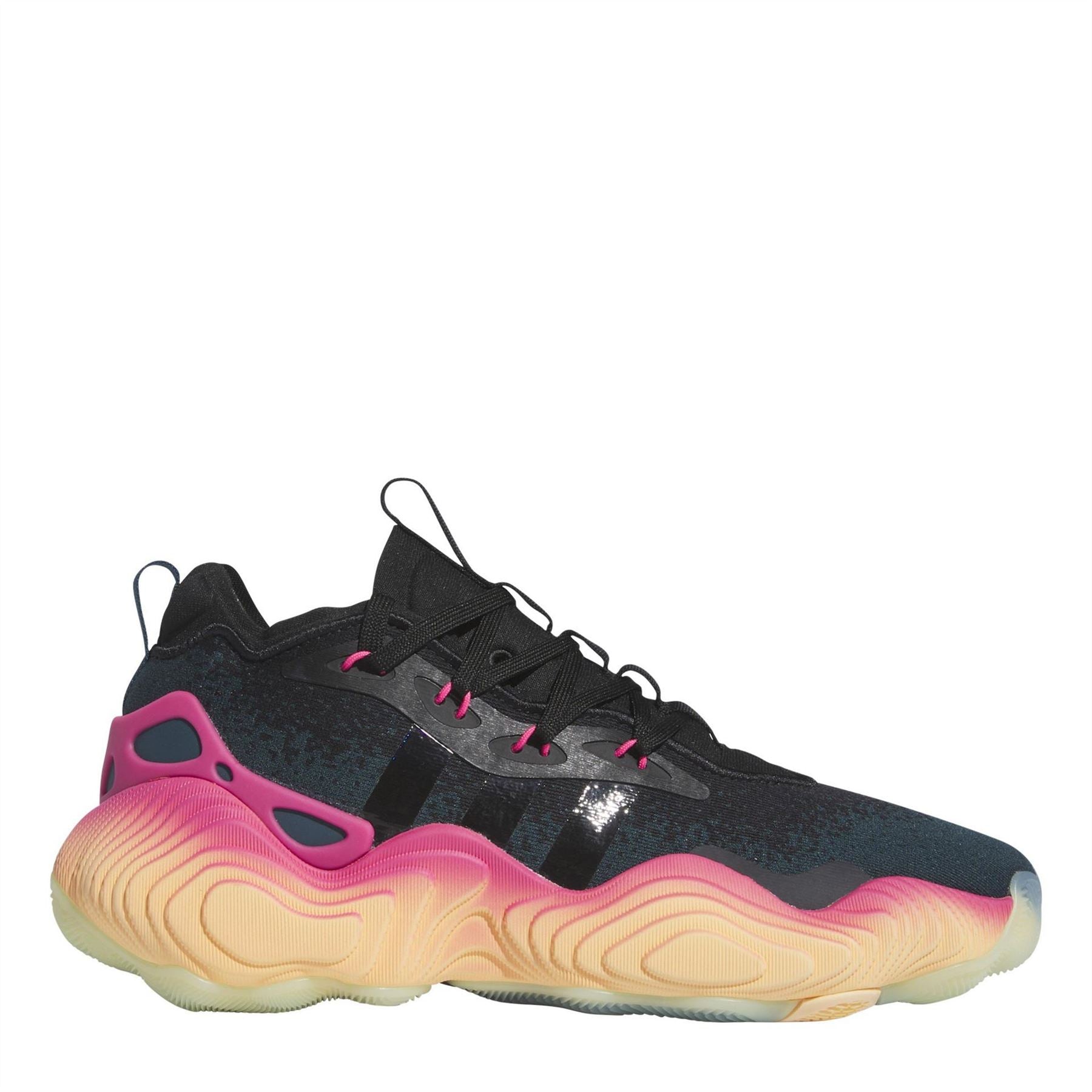 adidas Trae Young 3 Gradient Pattern Sneakers