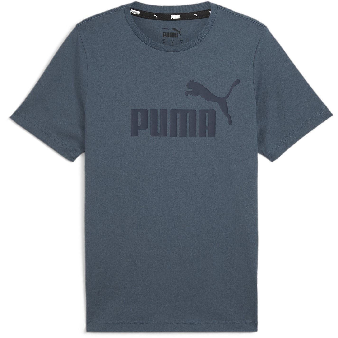 Puma Ess Logo Crew Neck Short Sleeve T-Shirt