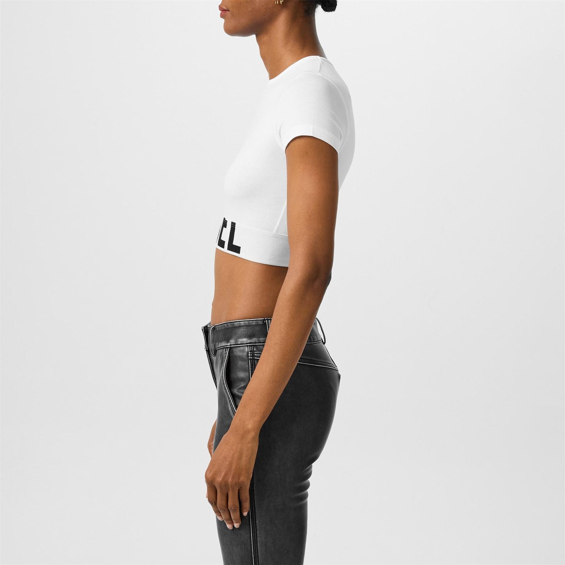 Diesel Sport Cropped T-Shirt