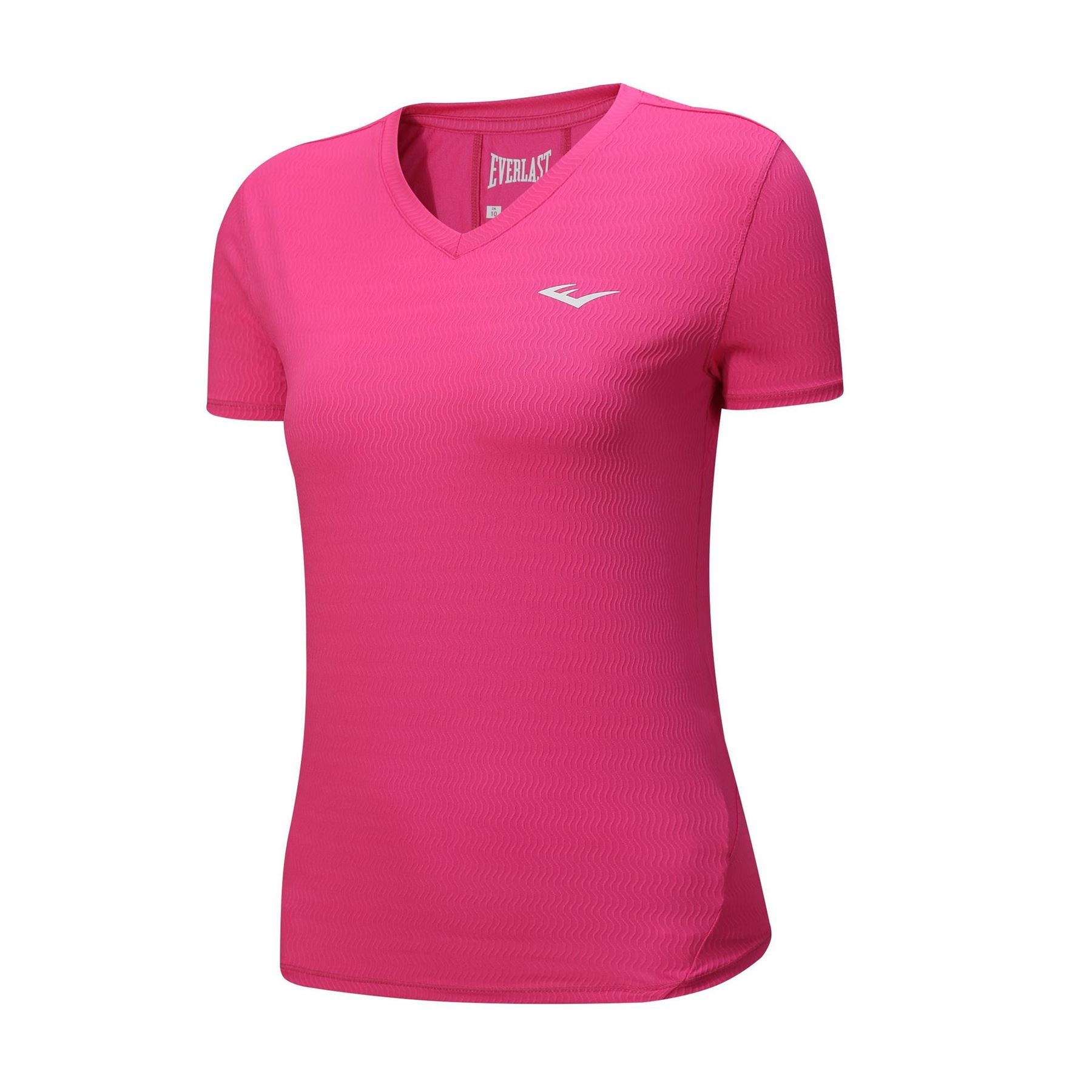Everlast Womens Short Sleeve V Neck Tee