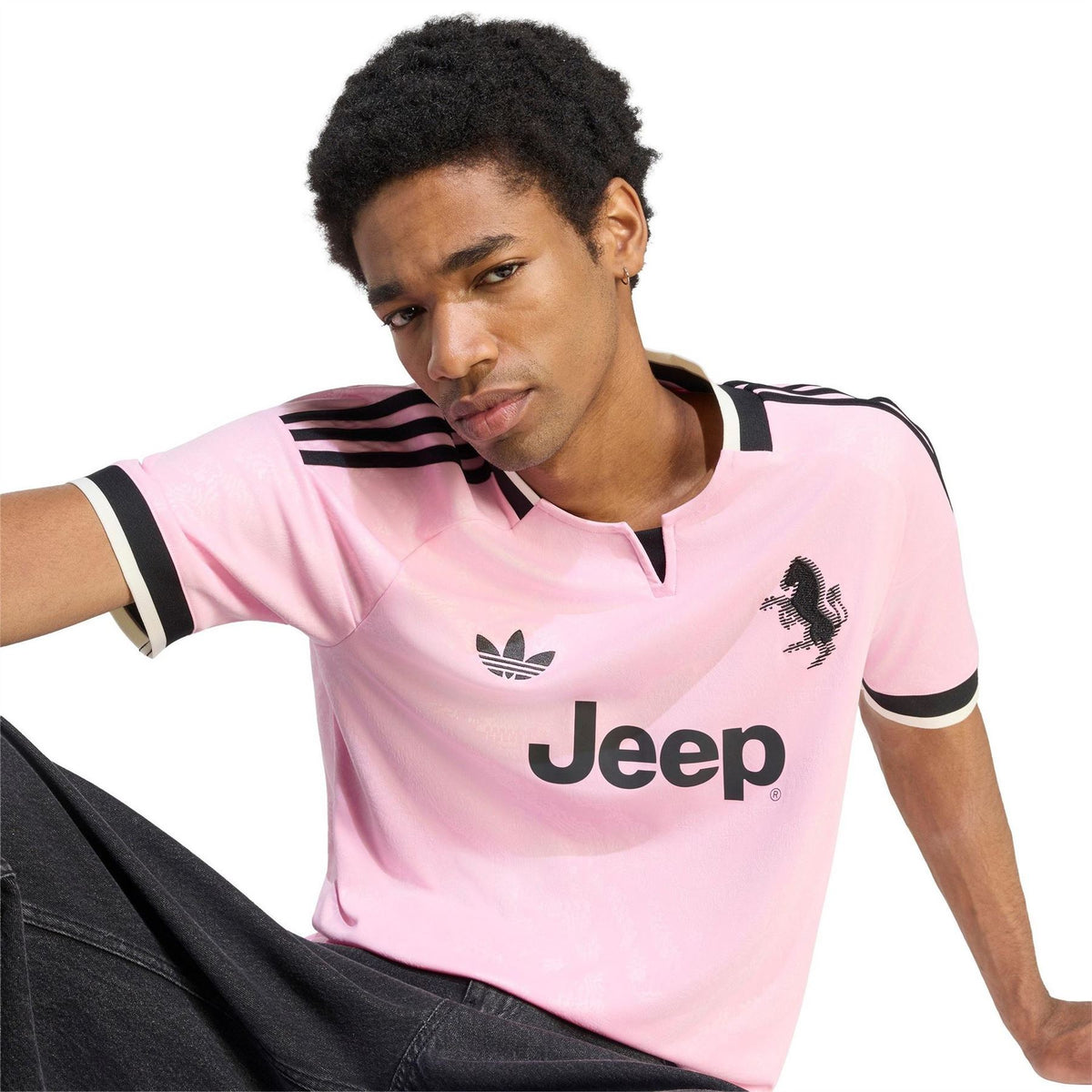 adidas Juventus Away 24 25 Short Sleeve Slim Fit Football Shirt