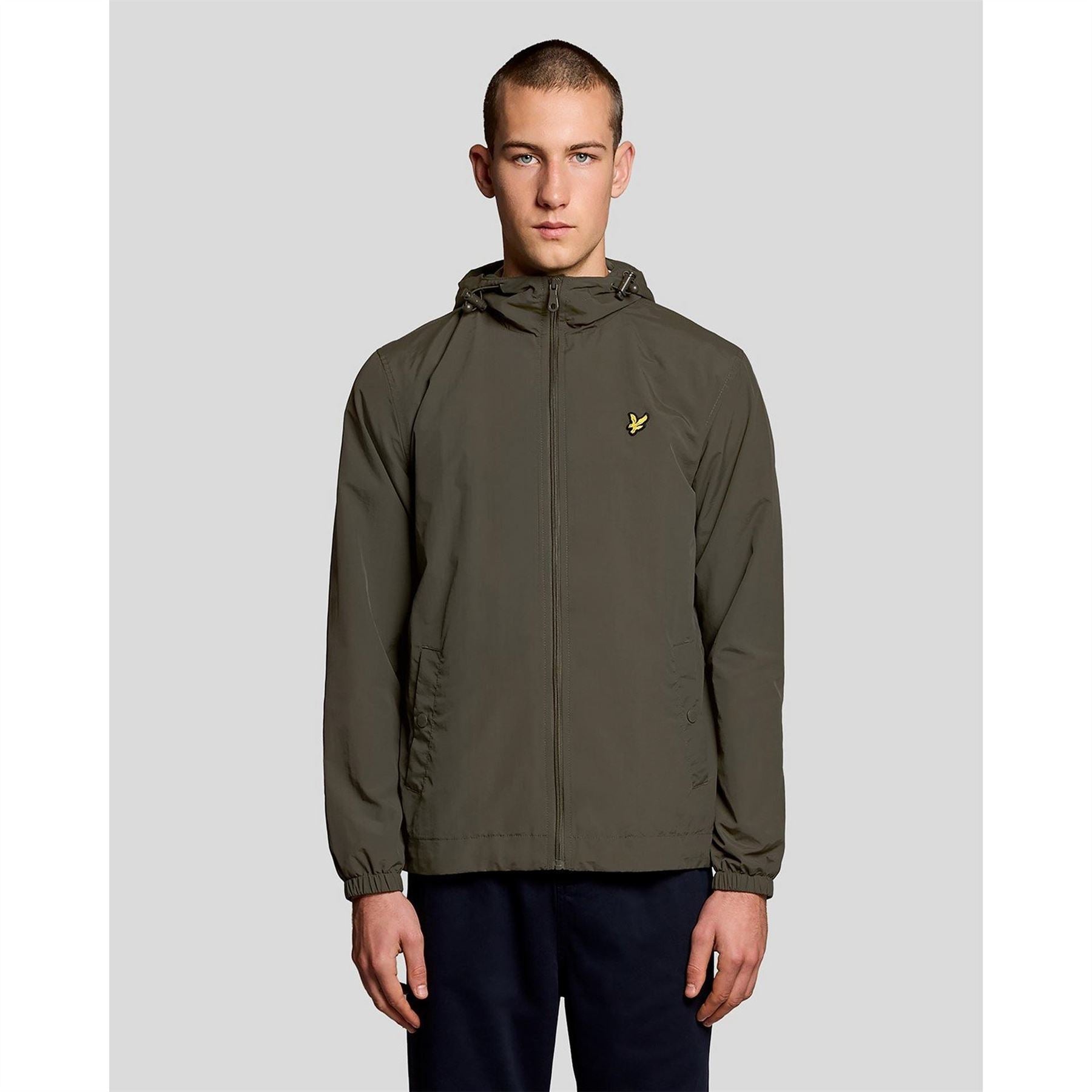 Lyle and Scott  And  Scott Mens Water Resistant Zip Through Jacket
