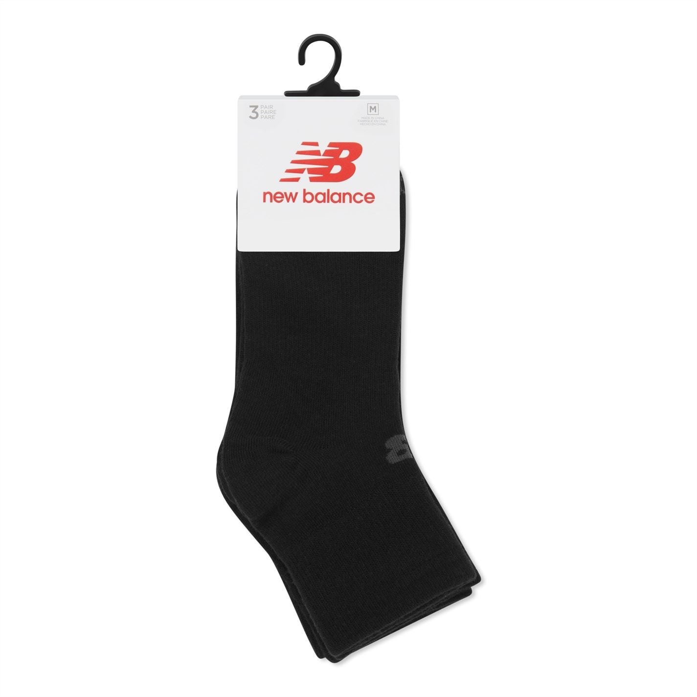 New Balance 3 Pack Ankle Socks