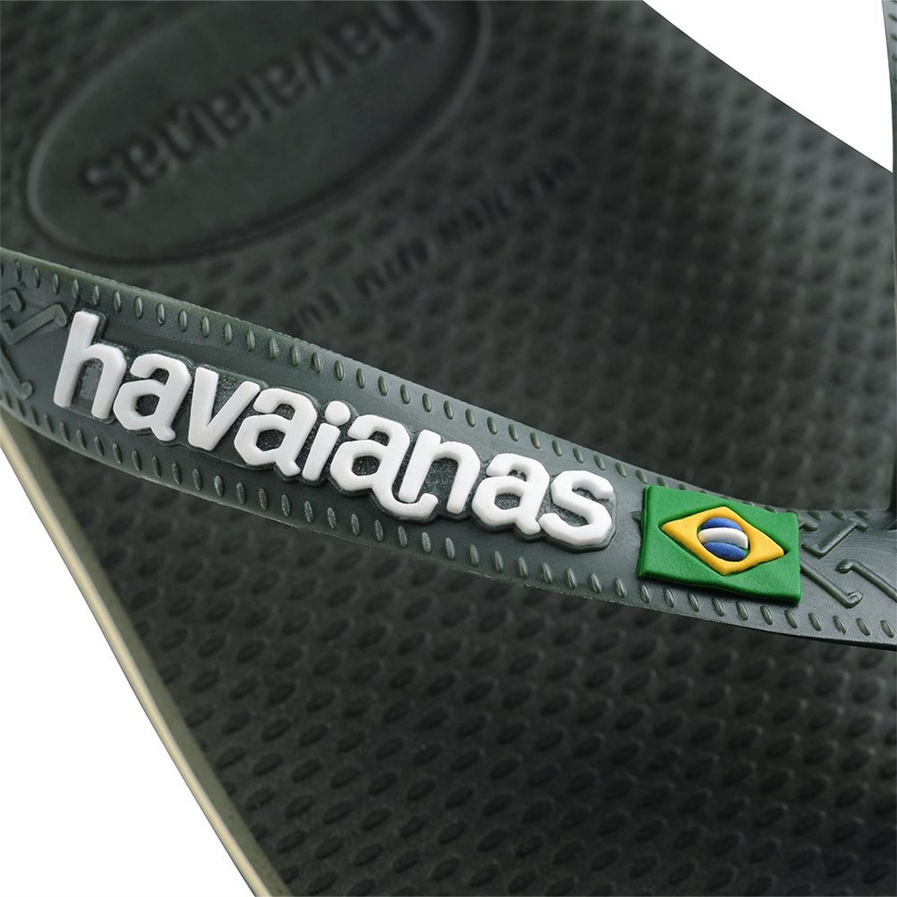 Havaianas Brasil Logo Flip Flops