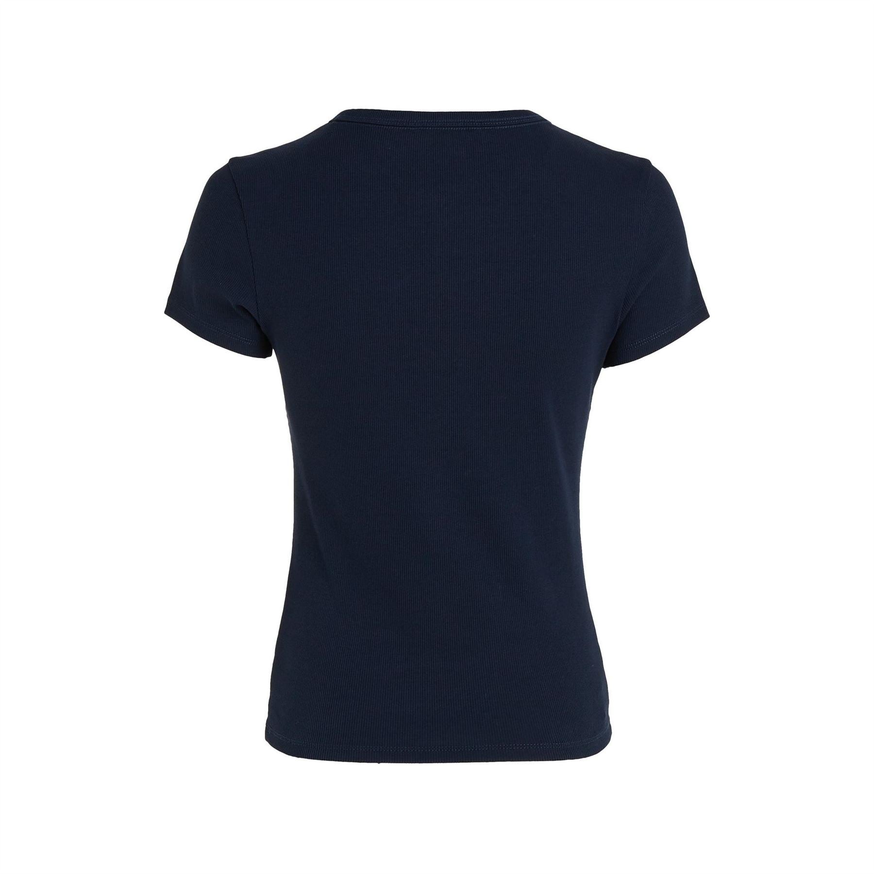 Tommy Jeans Slim Essential Rib Short Sleeve T-Shirt