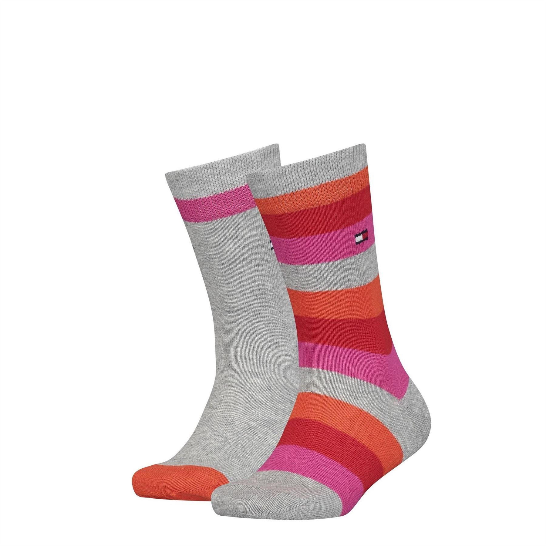 Tommy Hilfiger Stripe 2 Pack Crew Socks