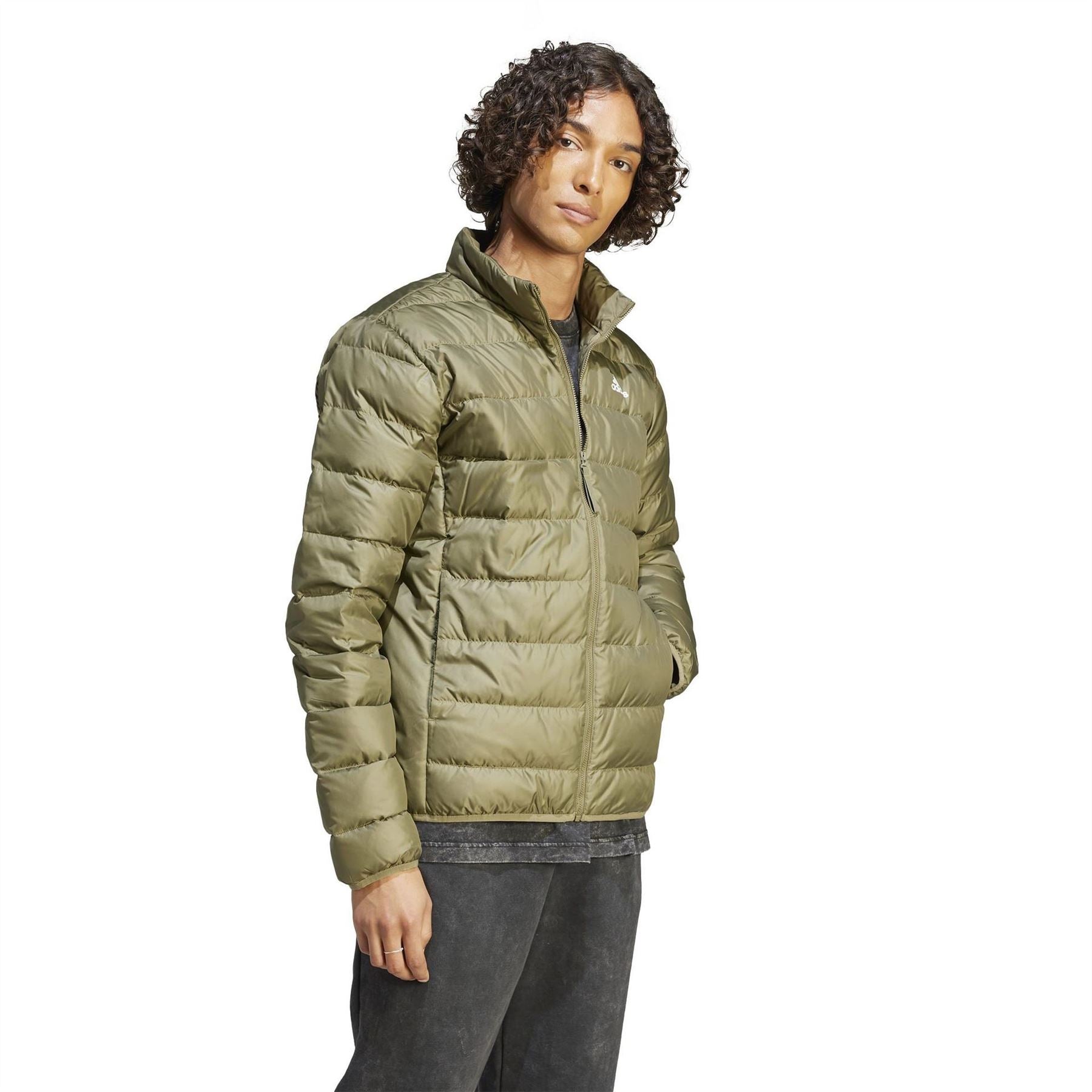 adidas Mens Light Down Jacket