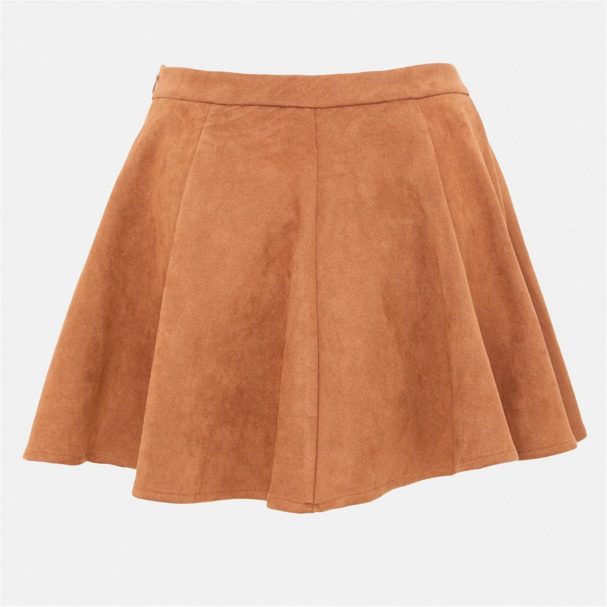 I Saw It First Suede Skater Skirt