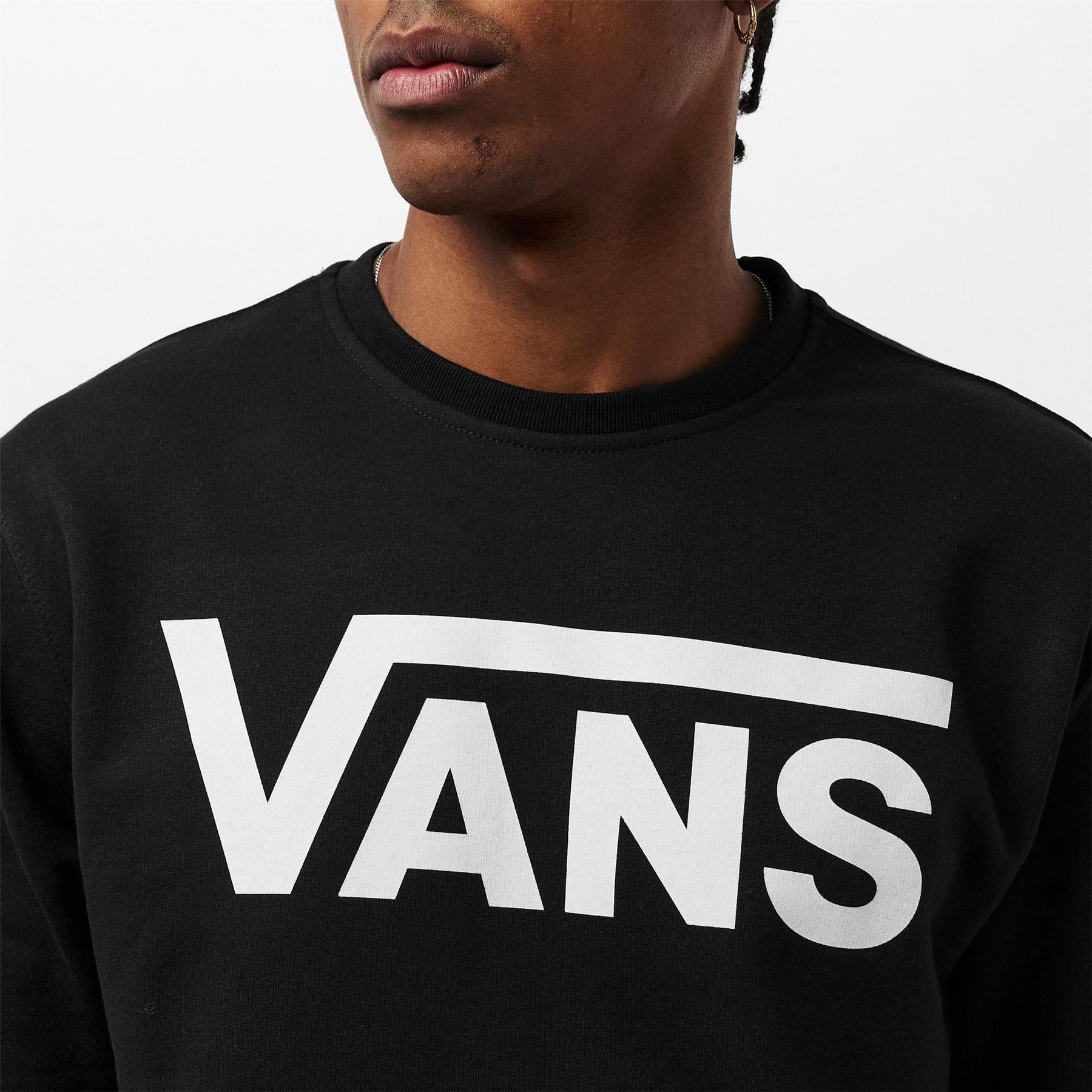 Vans Classic Cotton Crew Neck Relaxed Fit Sweatshirt