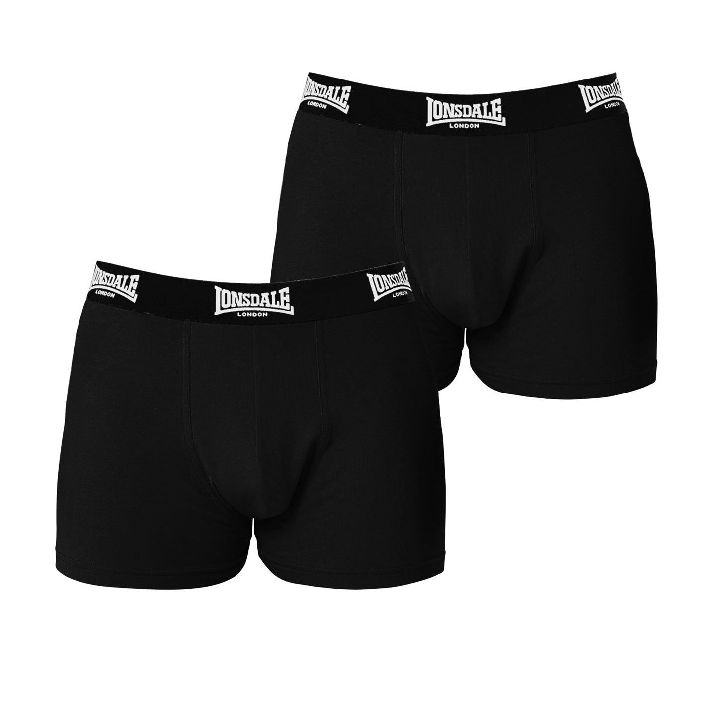 Lonsdale Mens 2 Pack Trunk