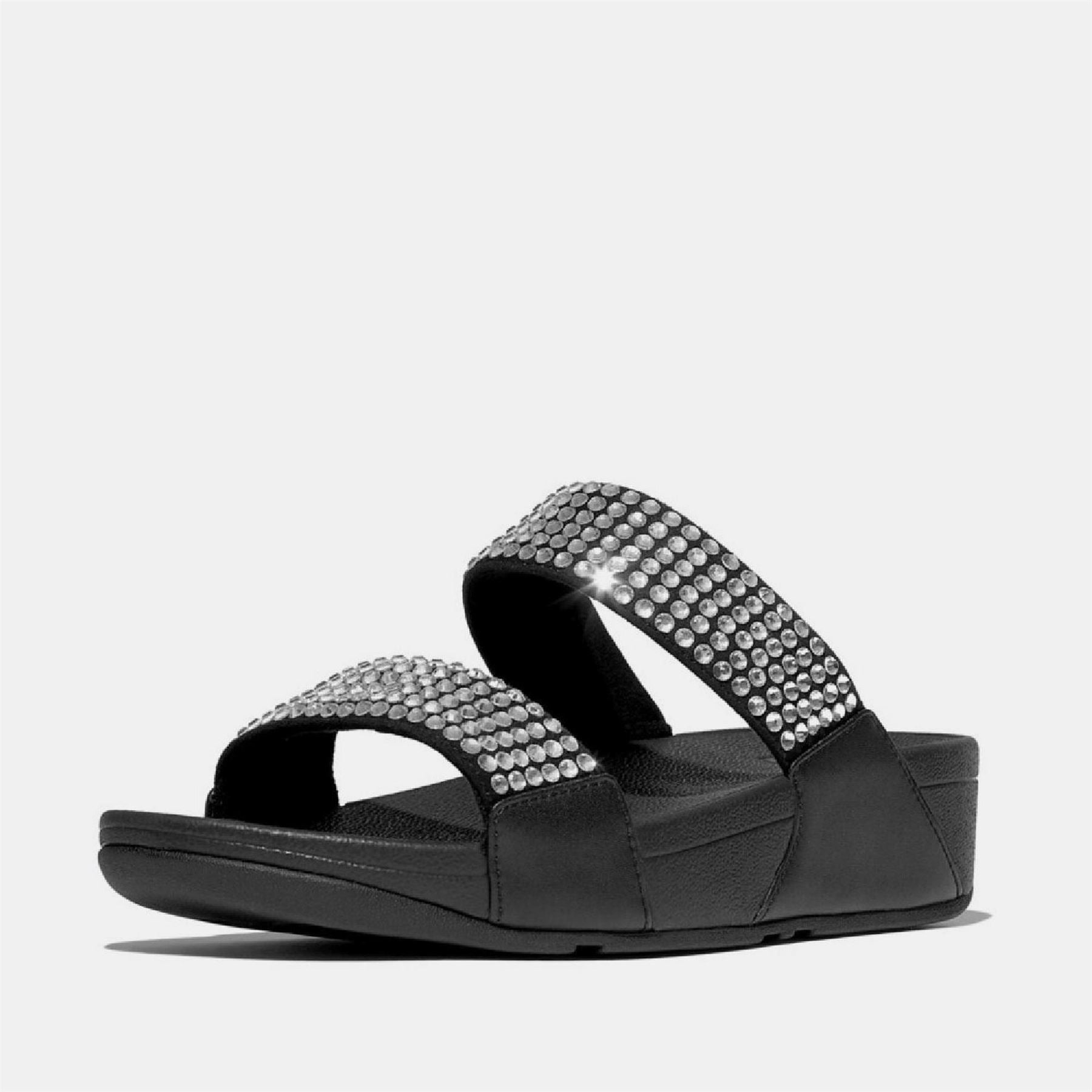 Fitflop Maxi Crystal Two Bar Sliders