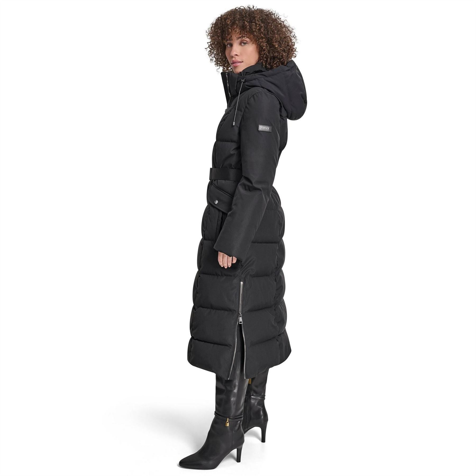 DKNY Long Puffer Jacket