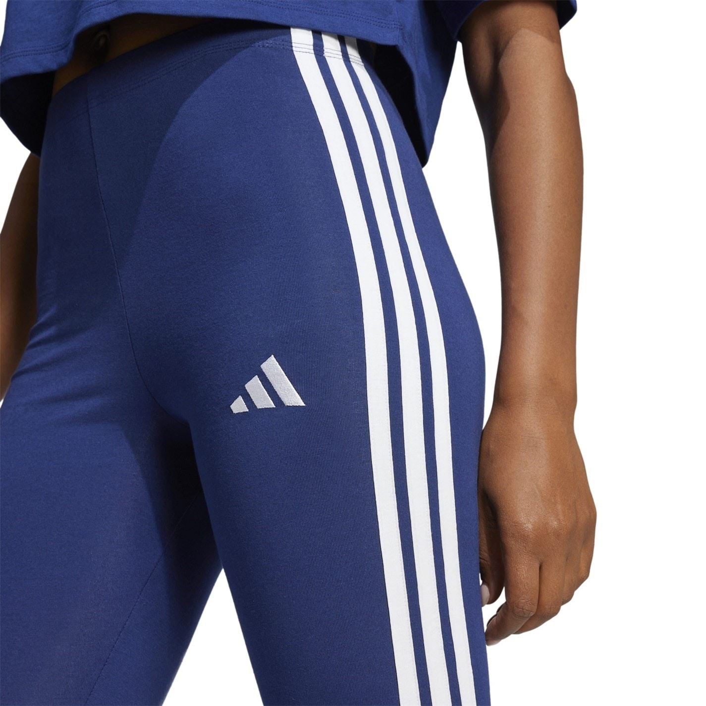 adidas Womens Essentials 3 Stripe Leggings