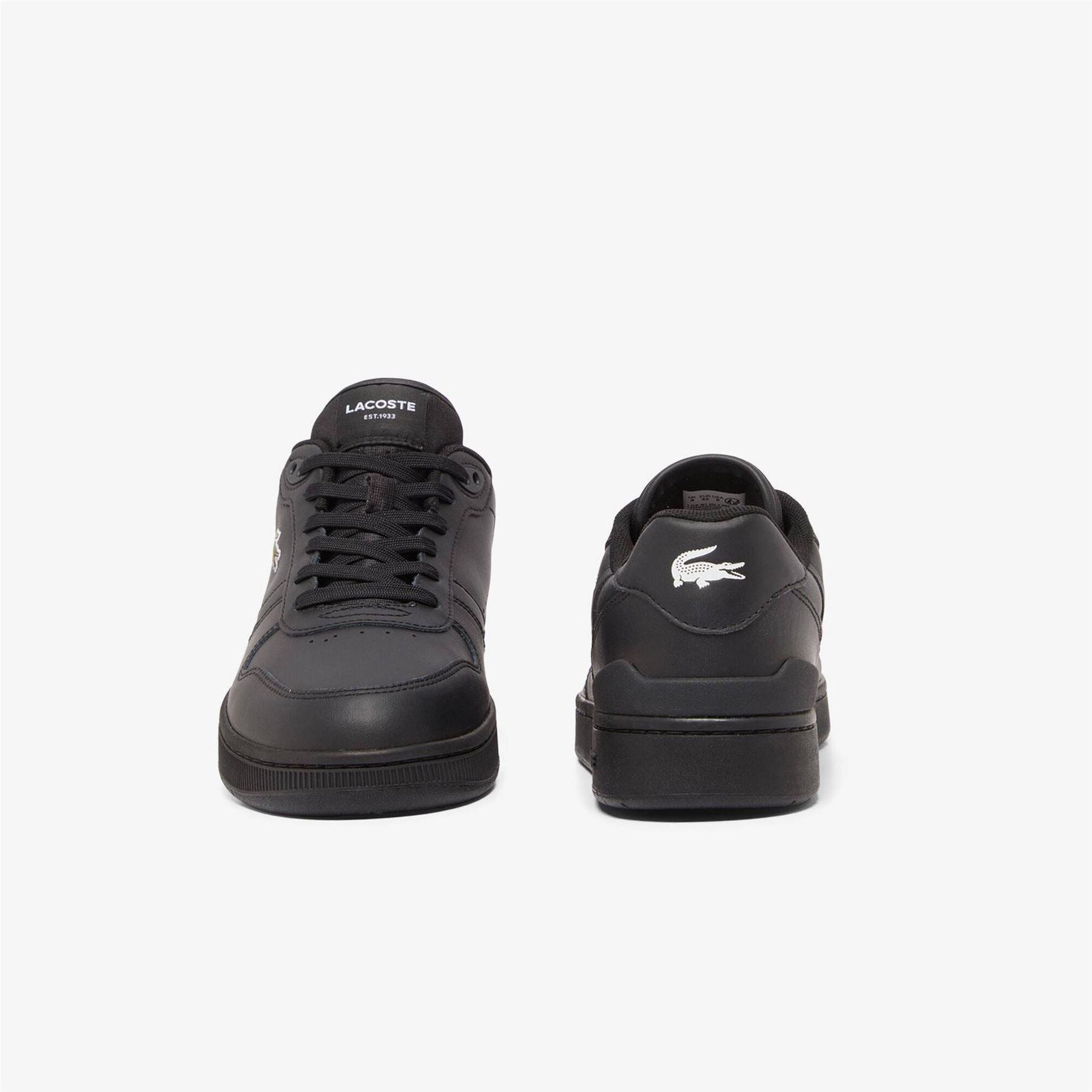 Lacoste T Clip Low Top Crocodile Print Sneakers