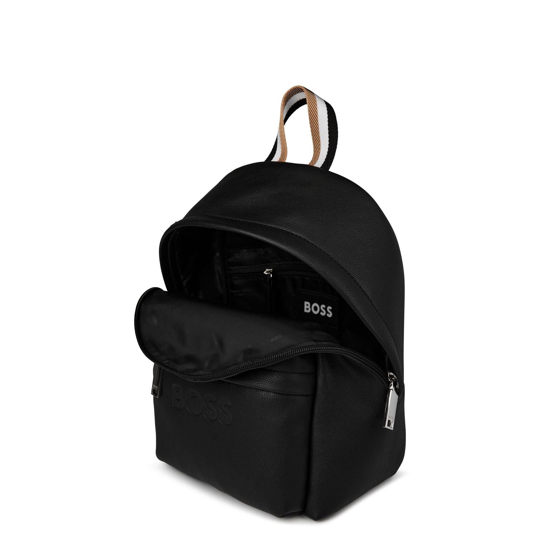 Boss Addison Backpack, Luxurious Textured Leather