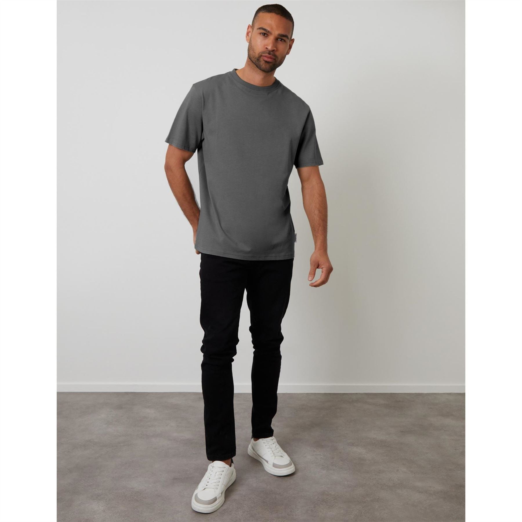 Threadbare Regular Fit Crew Neck Short Sleeve T-Shirt