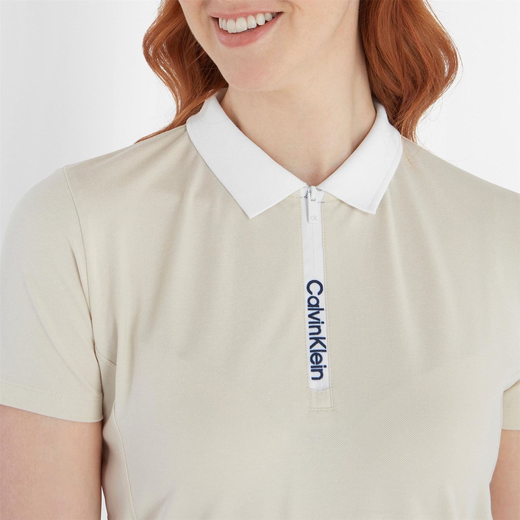 Calvin Klein Golf Short Sleeve Performance Polo Shirt