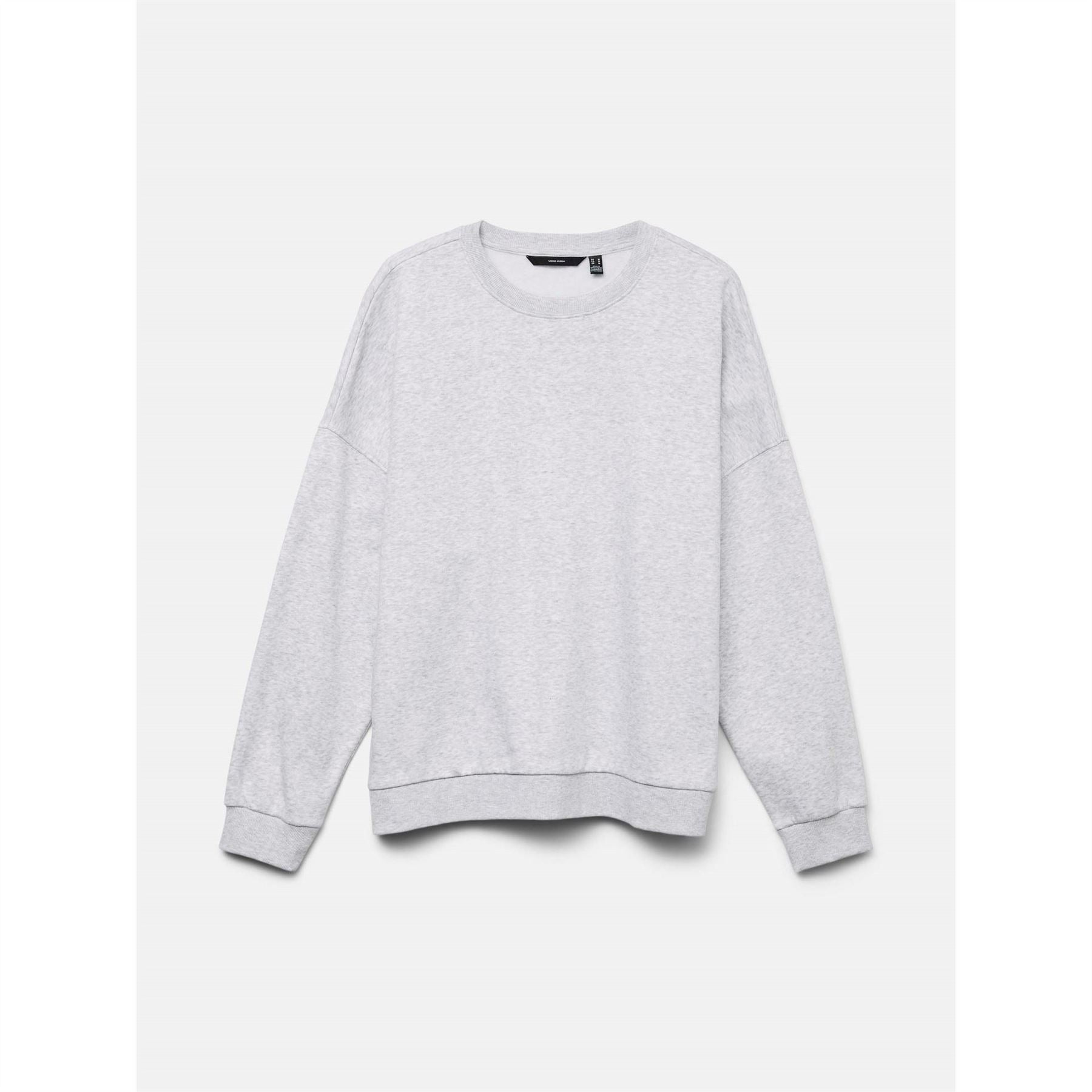 Vero Moda Crew Neck Drop Shoulder Long Sleeve Sweater