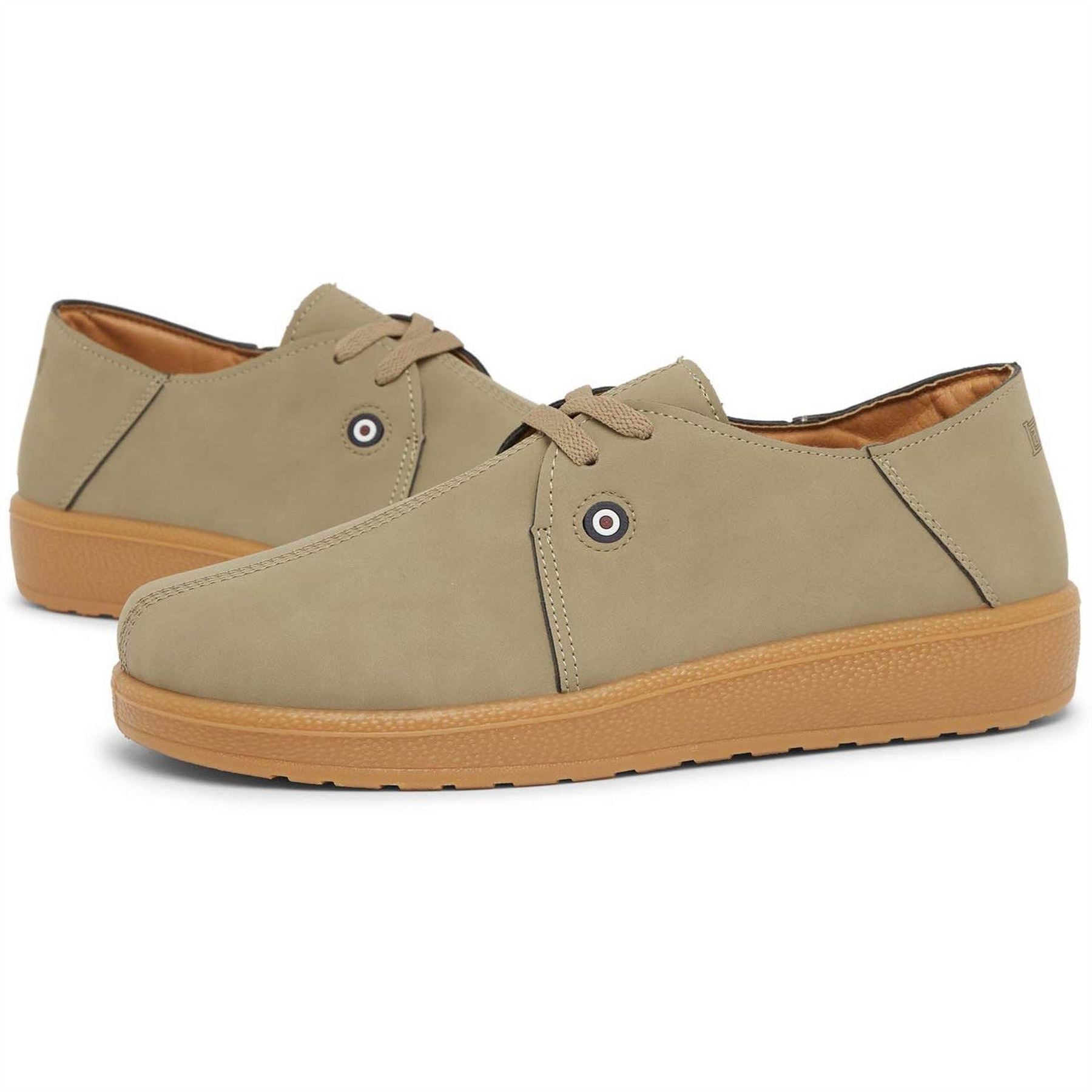 Lambretta Panda Canvas Low Top Sneakers