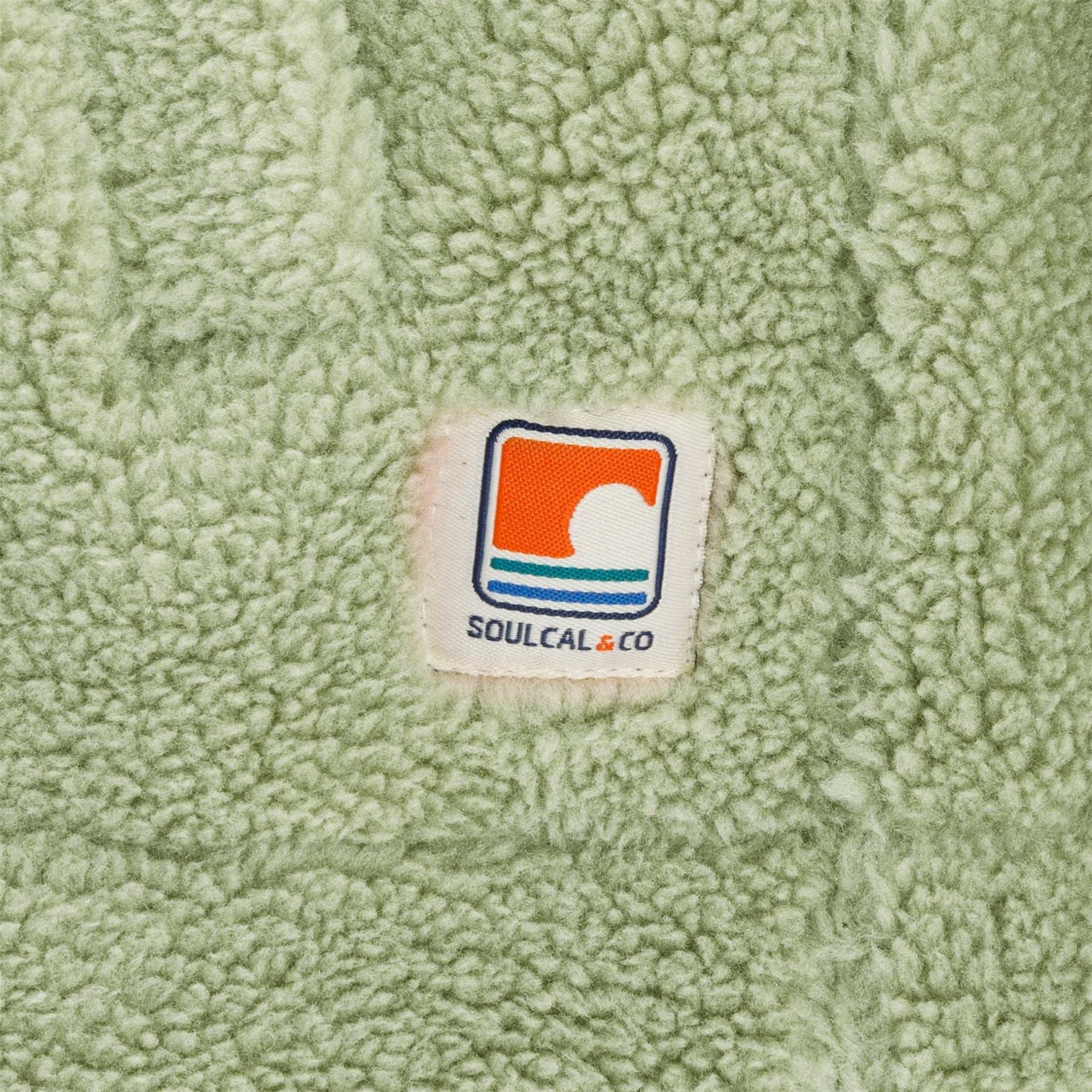 SoulCal Cal Sherpa Hooded Jacket Ladies