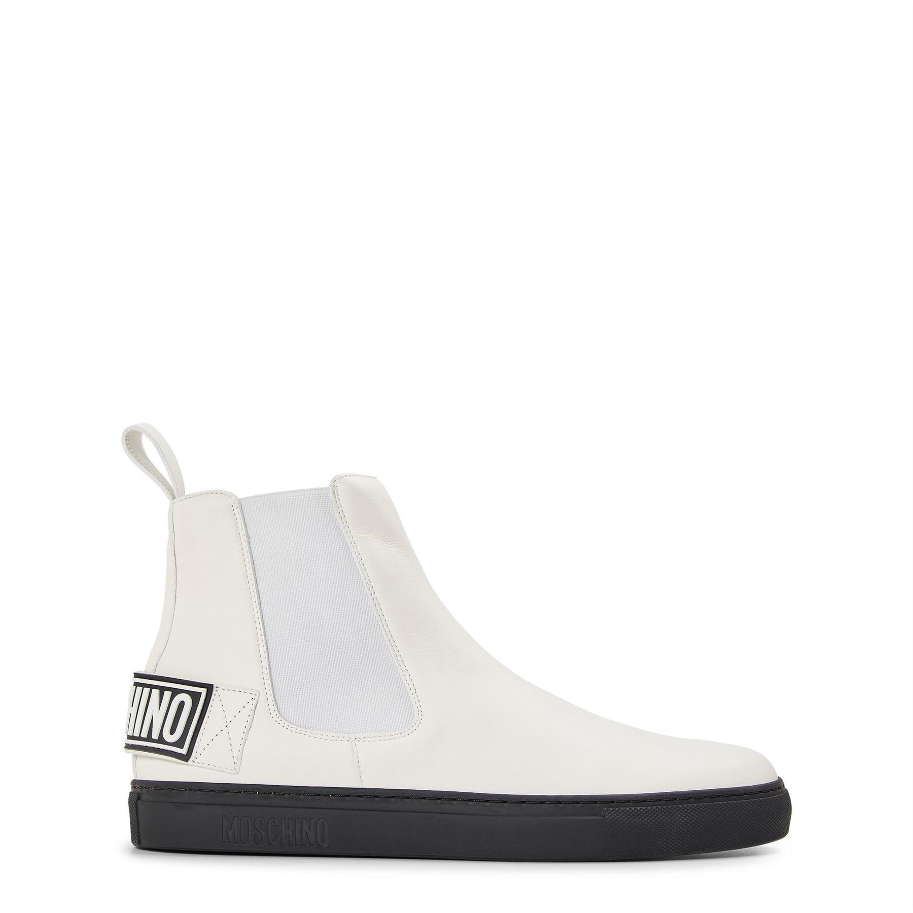 Moschino Flat Ankle Boots