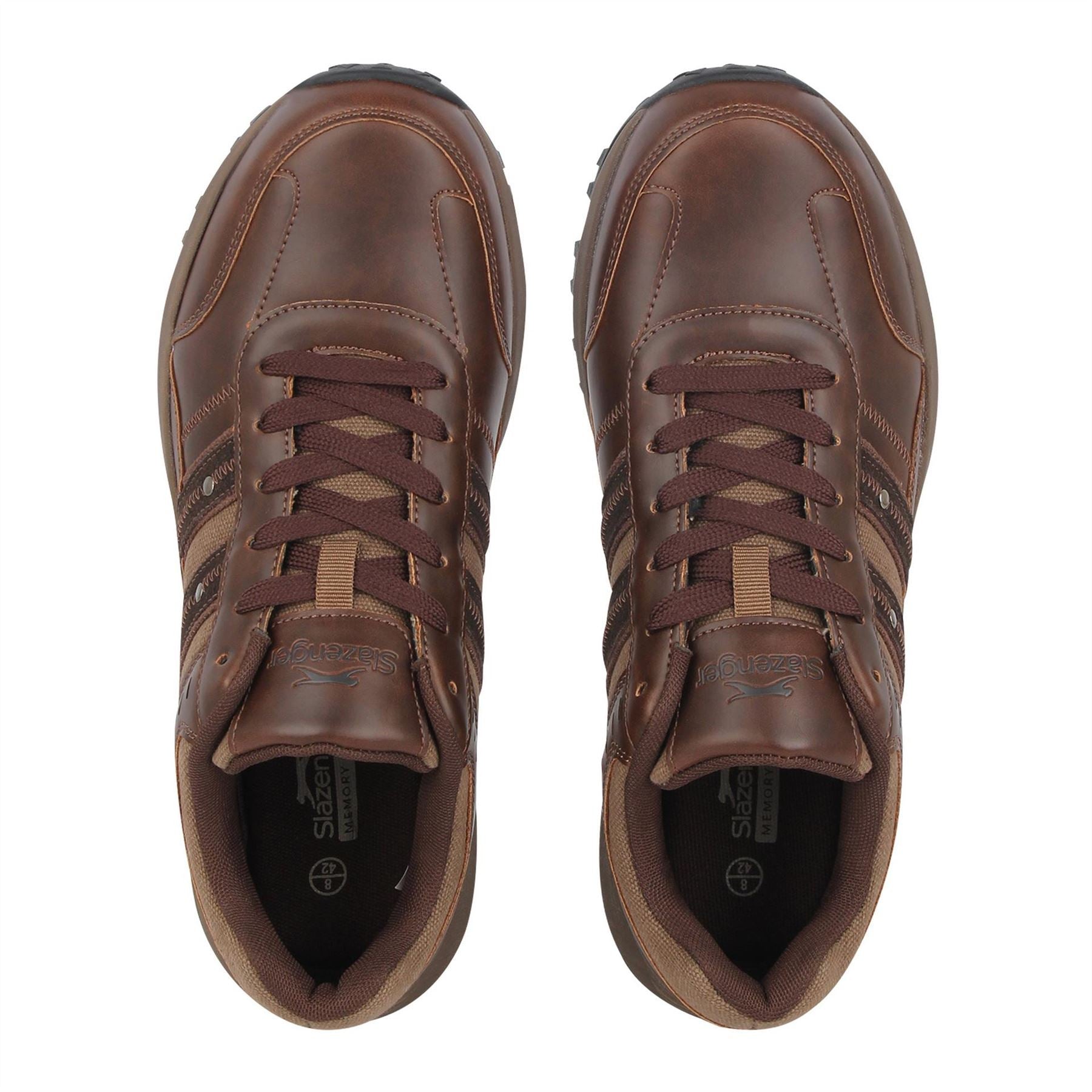 Slazenger Slaz Along Sleeve T-Shirton Low Top Trainers