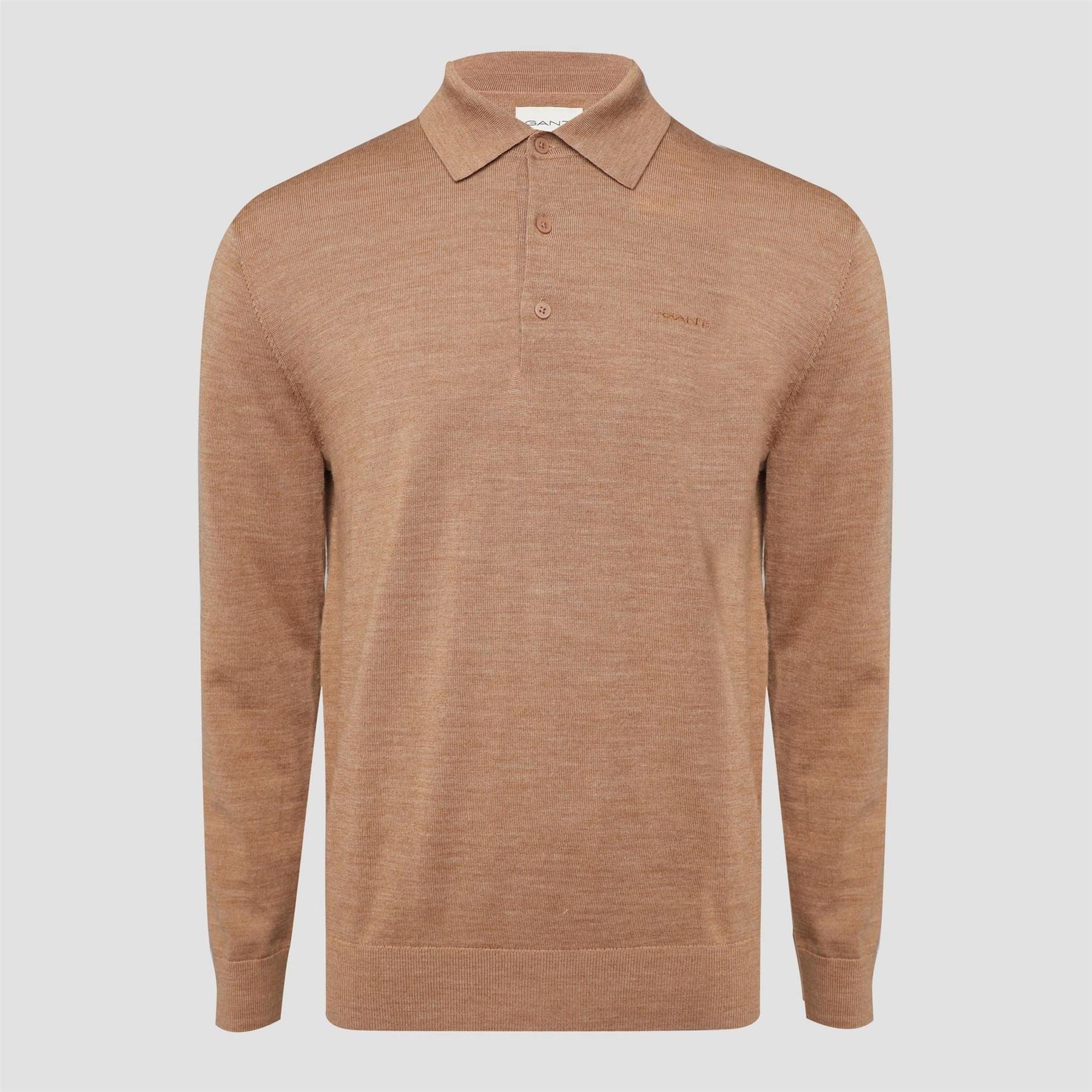 Gant Merino Wool Polo Shirt