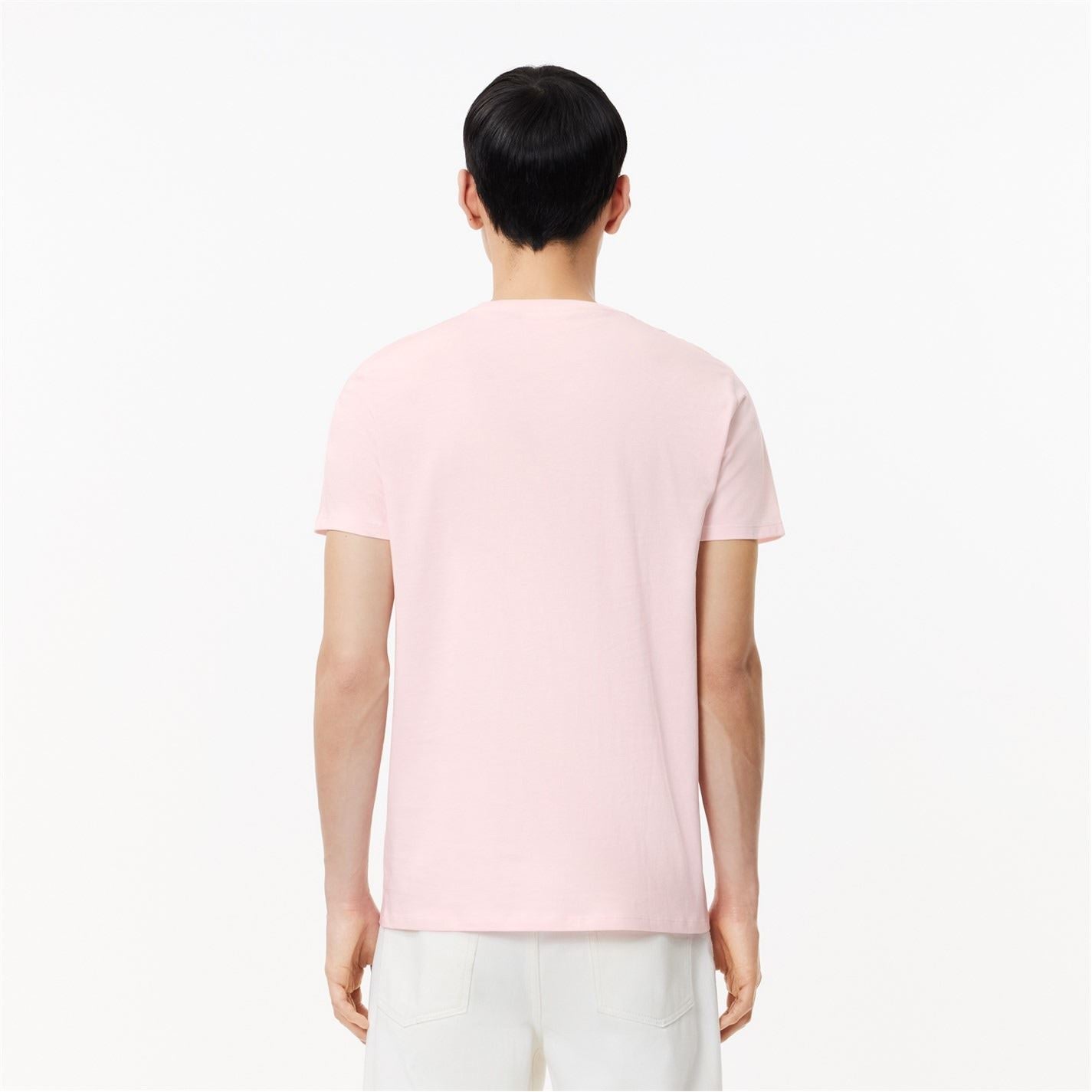 Lacoste Crocodile Logo Crew Neck Short Sleeve Jersey T-Shirt