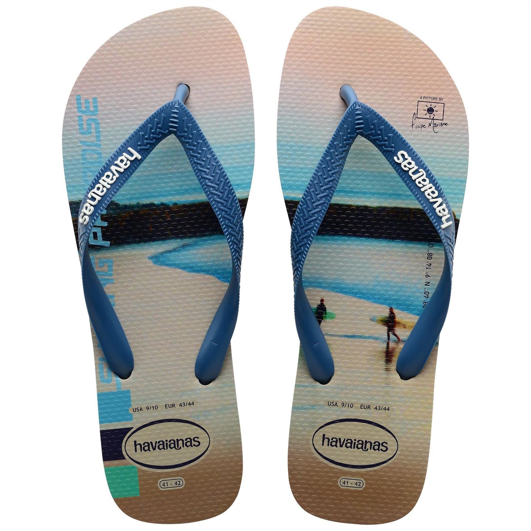 Havaianas Womens Hav. Hype White White Black Black 3 Flip Flops