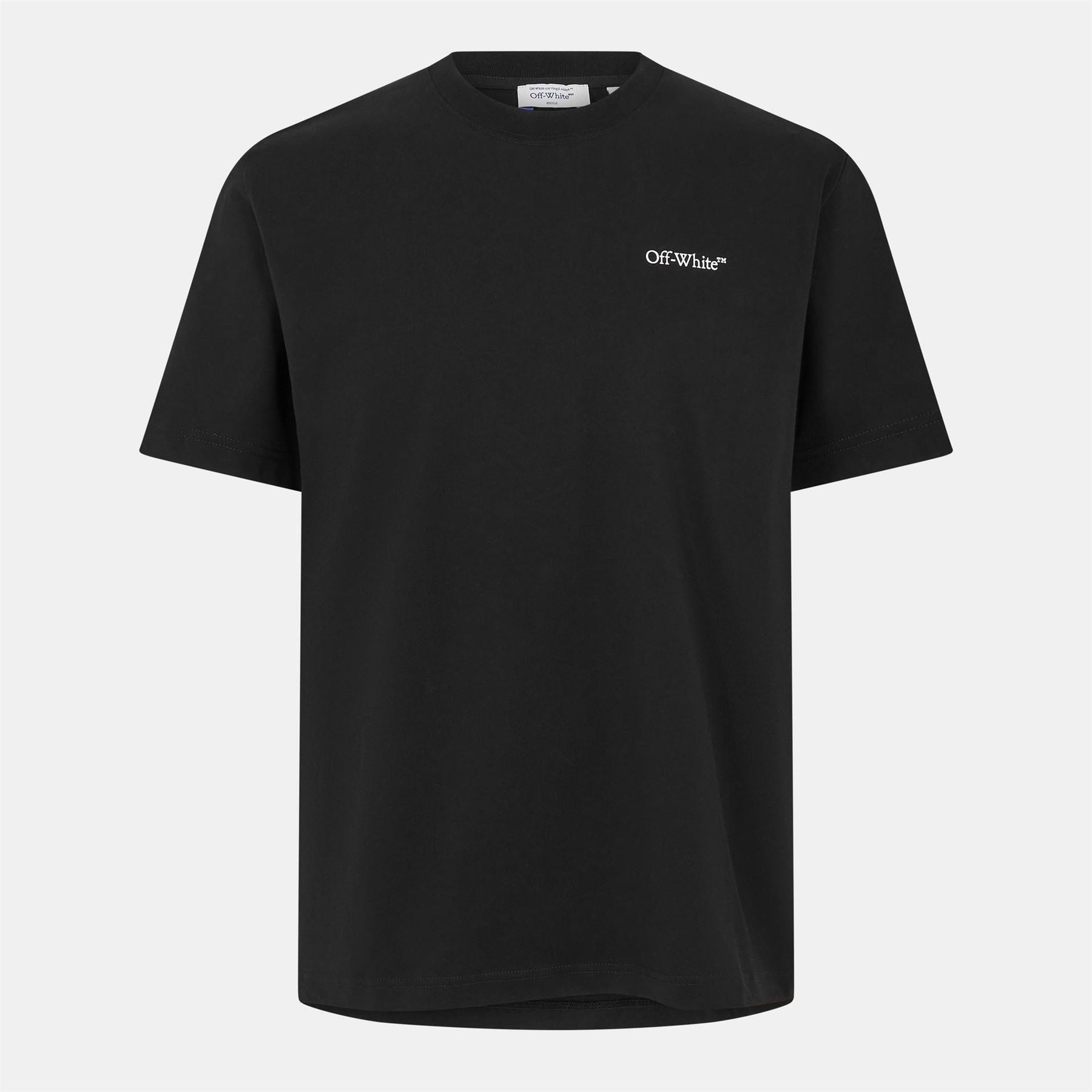 Off White Cloud Arrow Crew Neck Short Sleeve T-Shirt