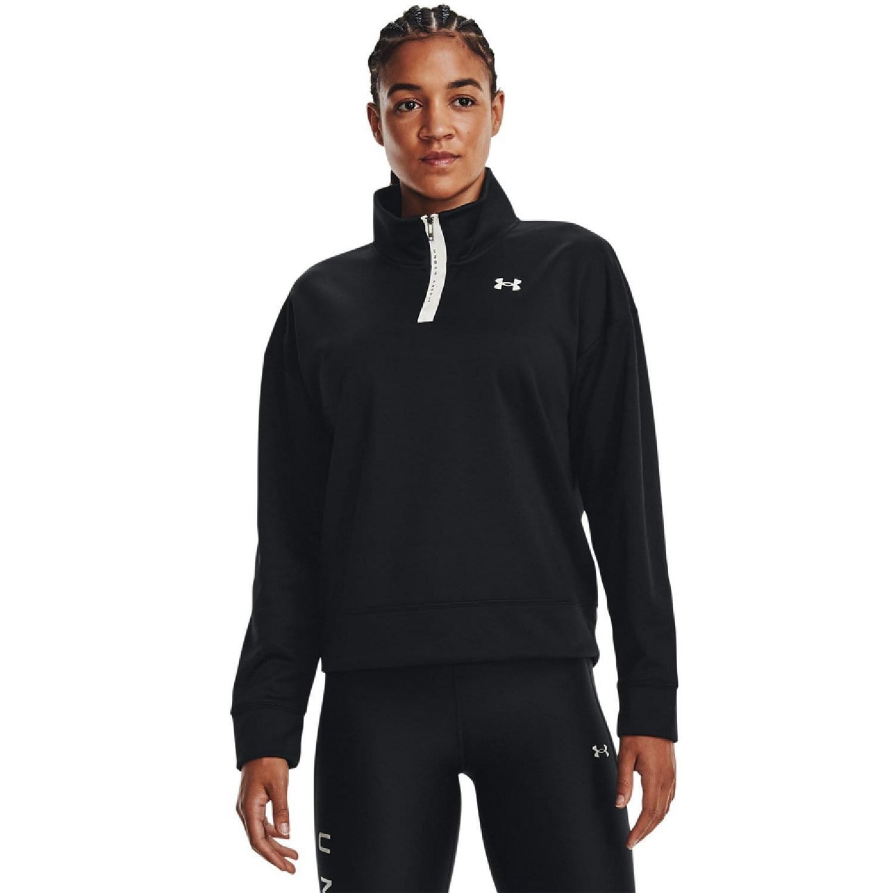 Under Armour Fleece Reflective Quarter Zip Top