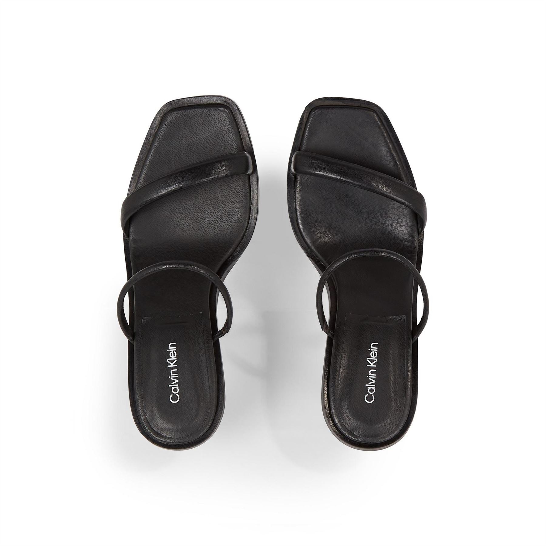 Calvin Klein L Heel Mule Slides