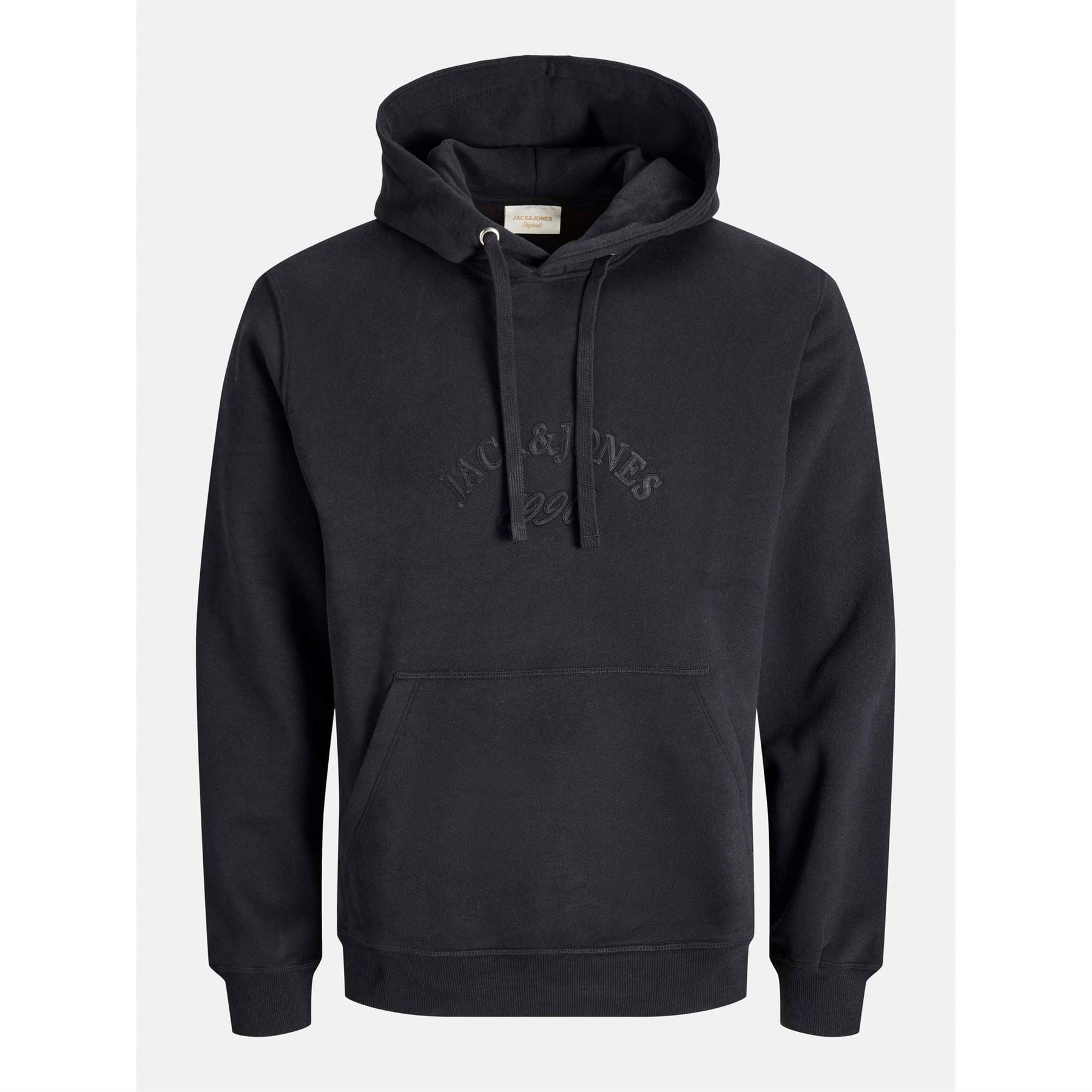 Jack and Jones Hooded Neck Long Sleeve Sweatshirt with Pocket
