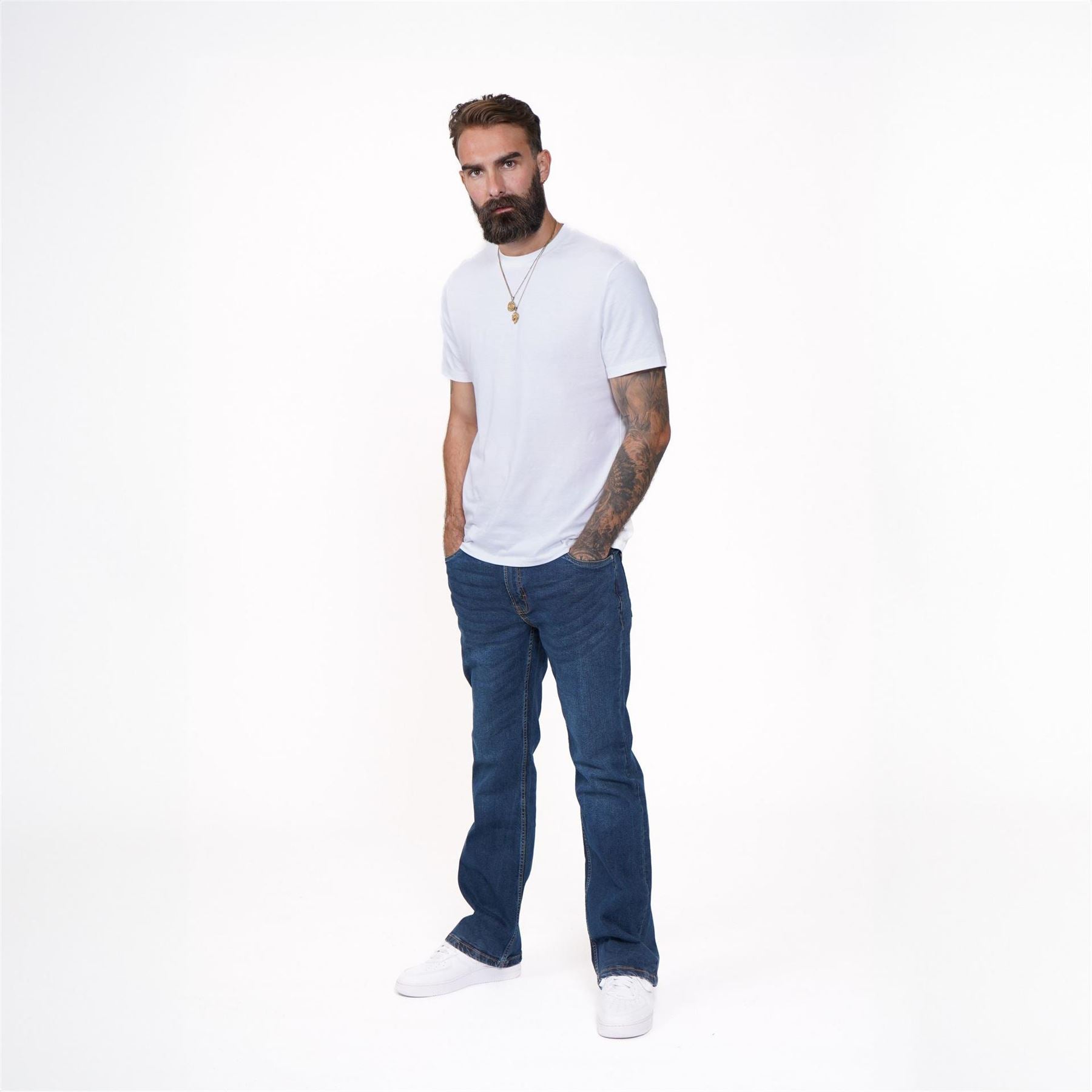 Firetrap Mens Tokyo Bootcut Jeans