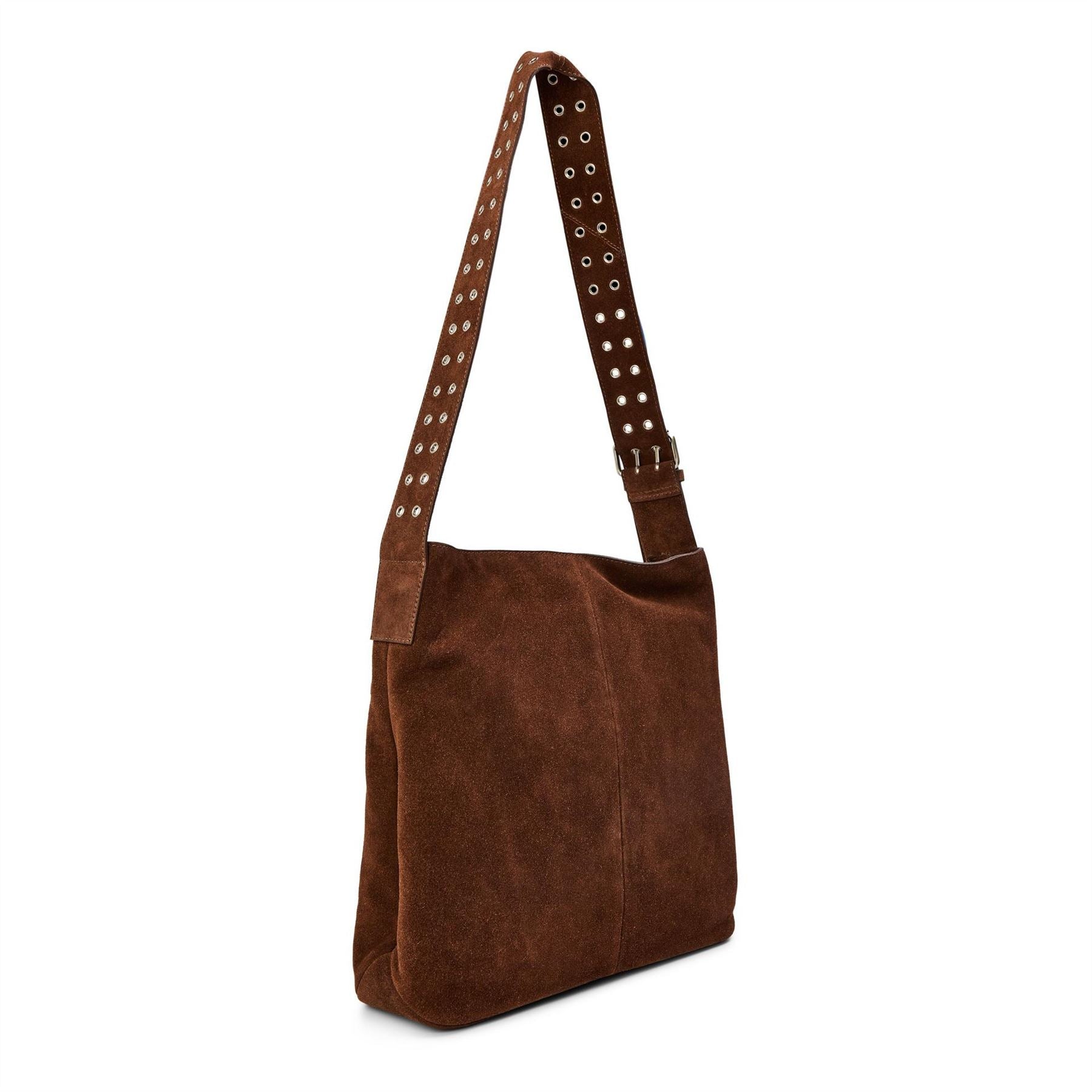 Kangol Studded Tote Handbag with Detachable Strap