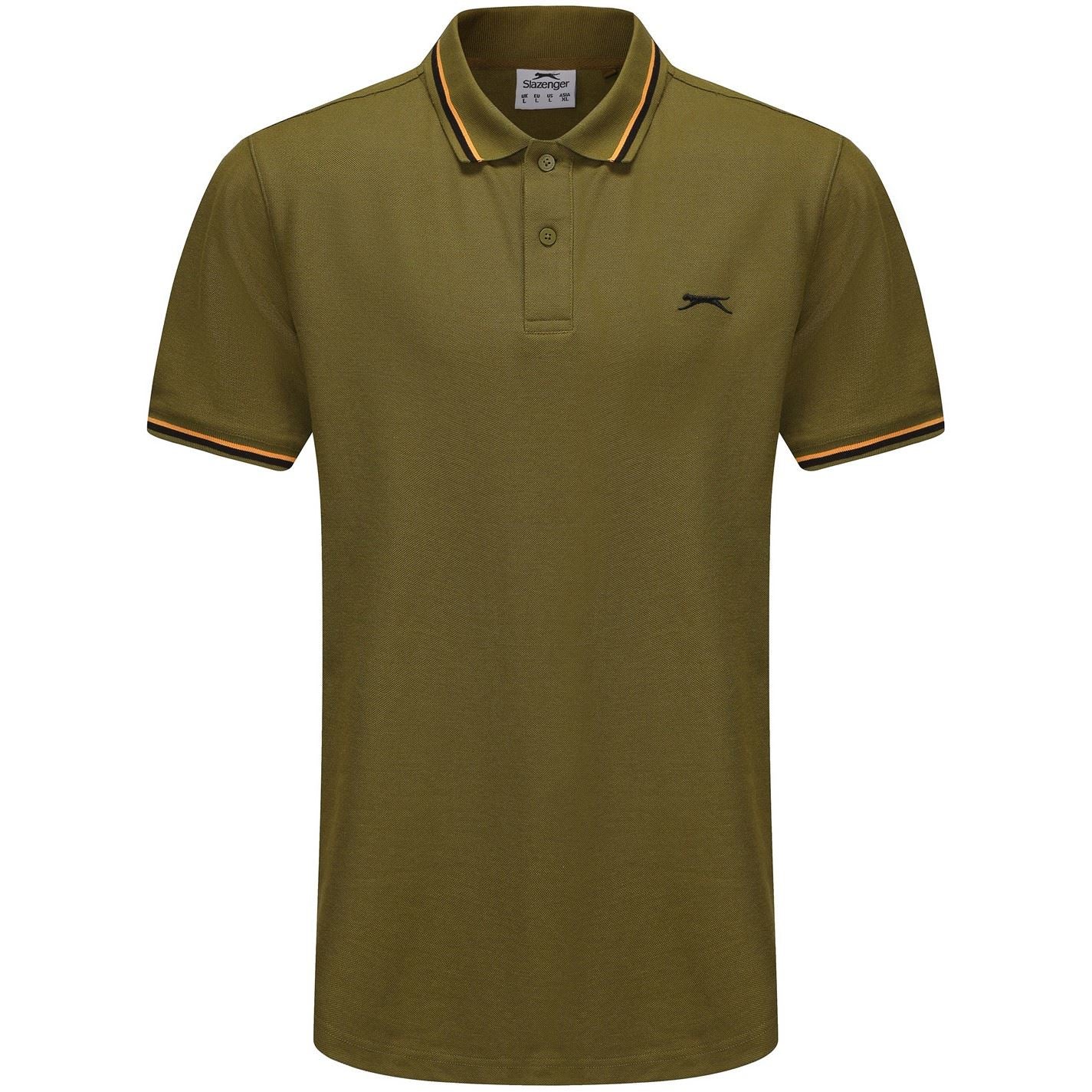 Slazenger Mens Tipped Polo Shirt
