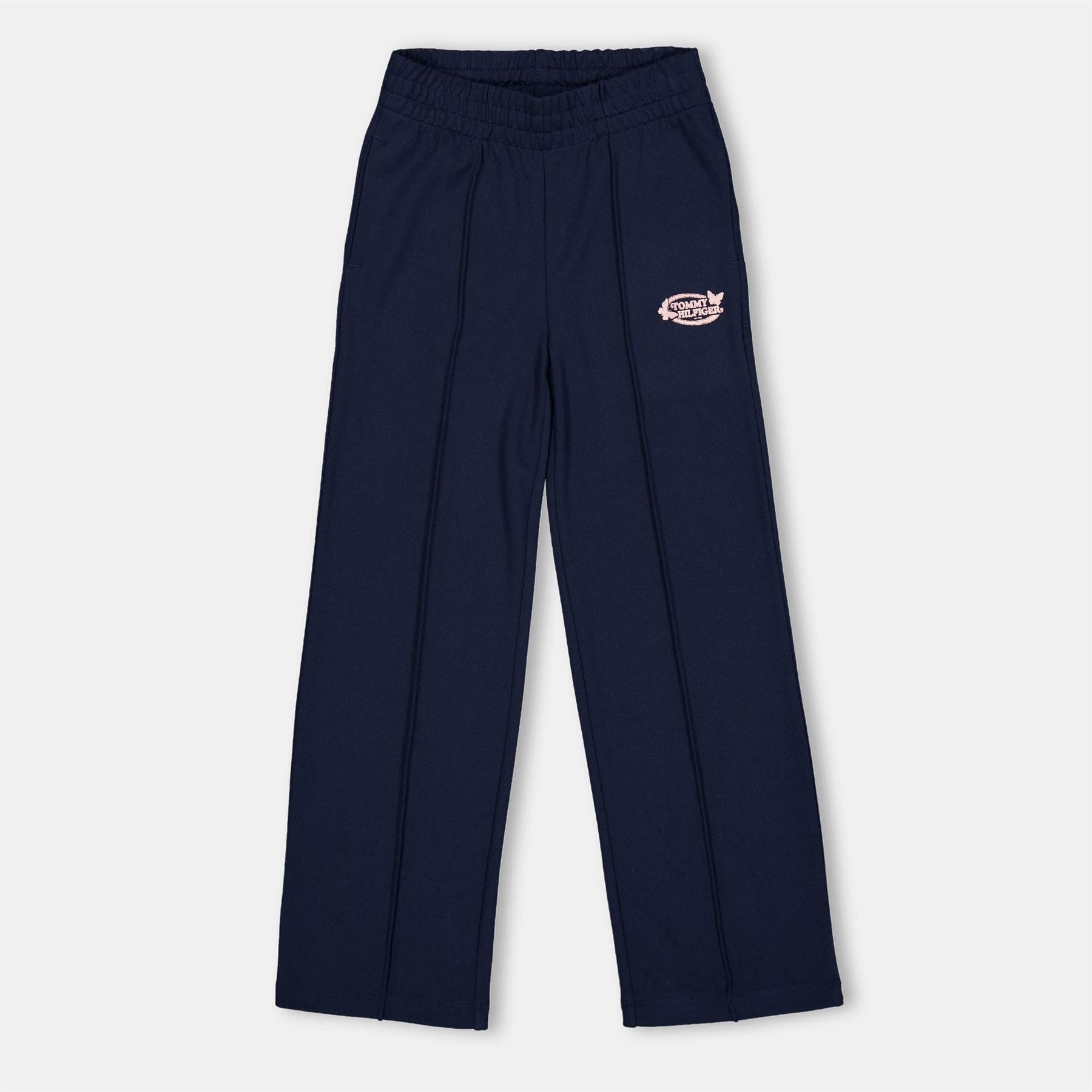 Tommy Hilfiger Solid Patterned Wide Leg Joggers