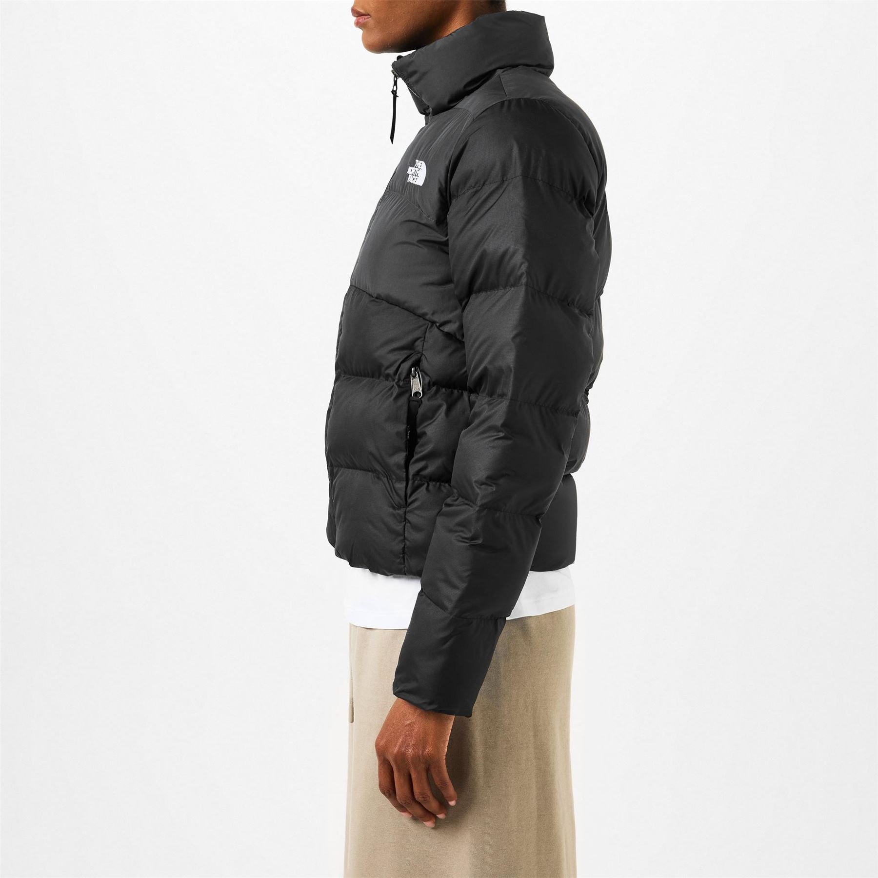 The North Face Saikuru Water and Wind Resistant Oversized Fit Short Puffer Jacket