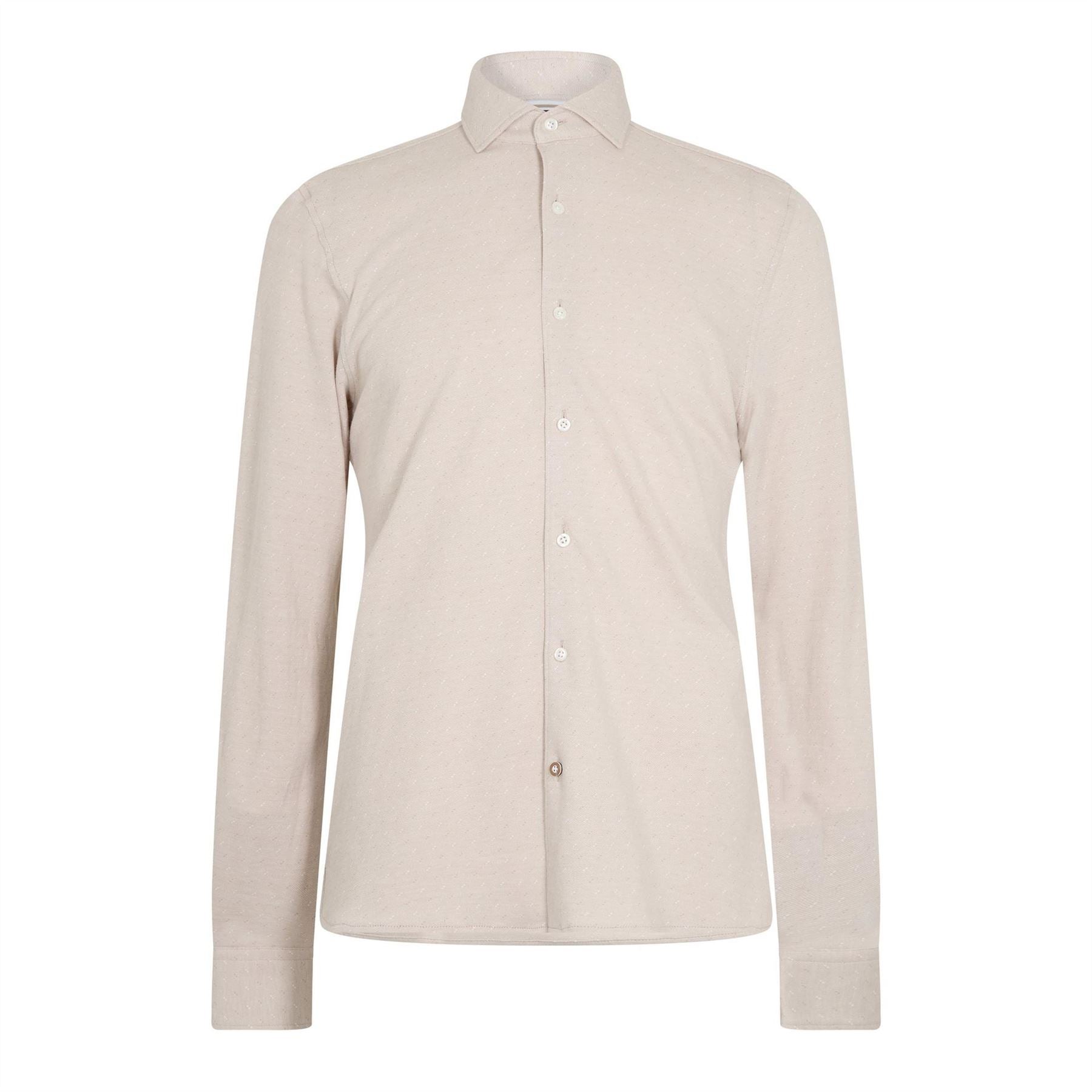 Boss Hbb Chal Spread Plain Long Sleeve Shirt