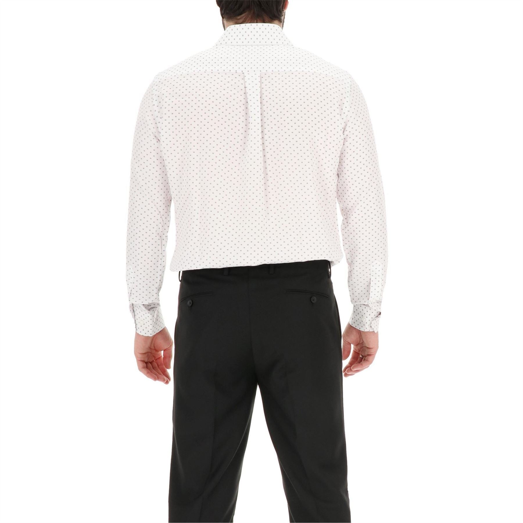 Scotch and Soda Collared Neck Point Collar Long Sleeve Shirt