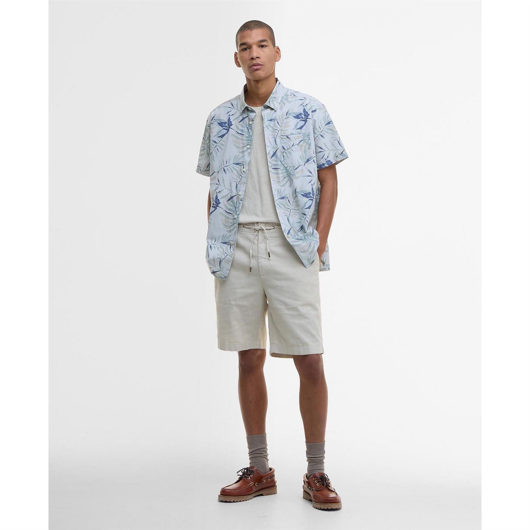 Barbour B.li Valleyfield Short Sleeve Patterned Shirt