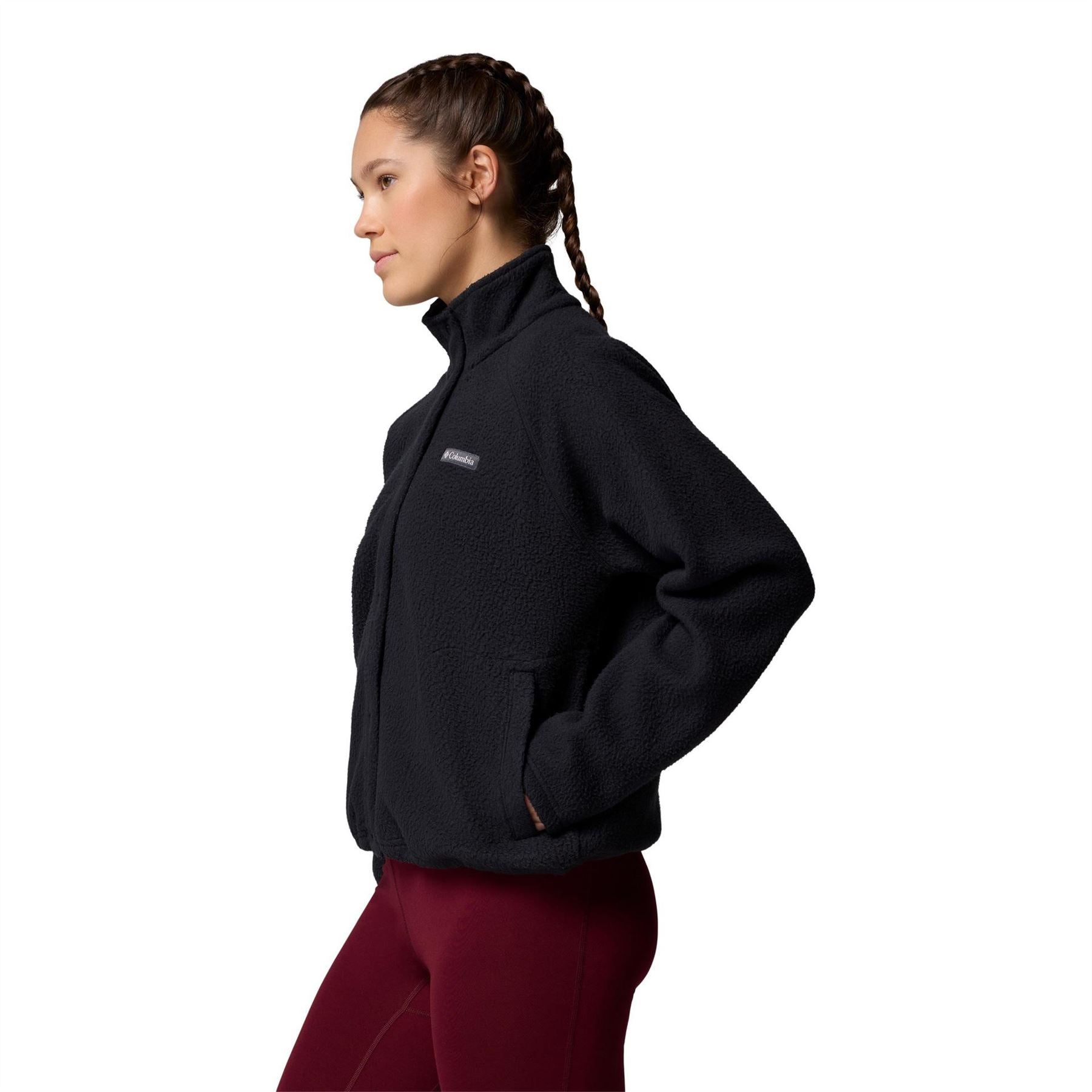 Columbia Jasper Ridge™ Pebbled Fleece Full Snap