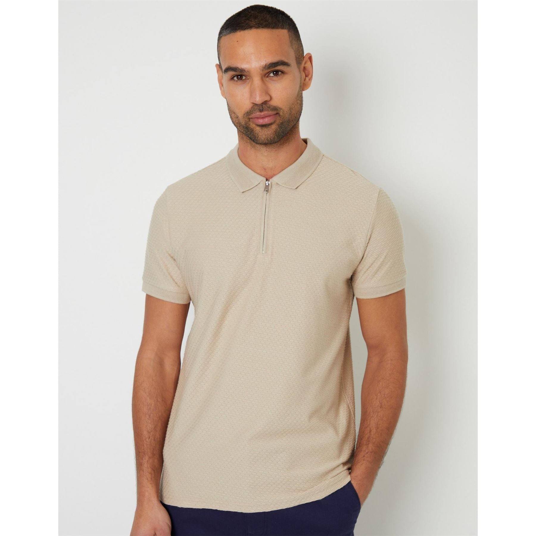 Threadbare Westbank Regular Fit Short Sleeve Shirt
