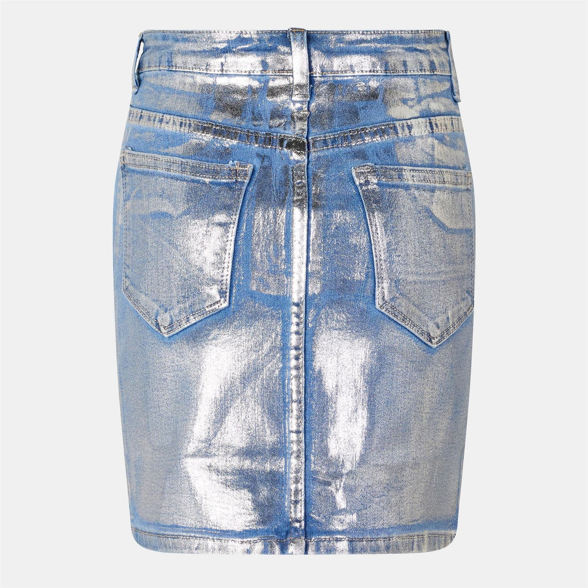 AmyLynn Metallic Mini 5 Pocket Skirt